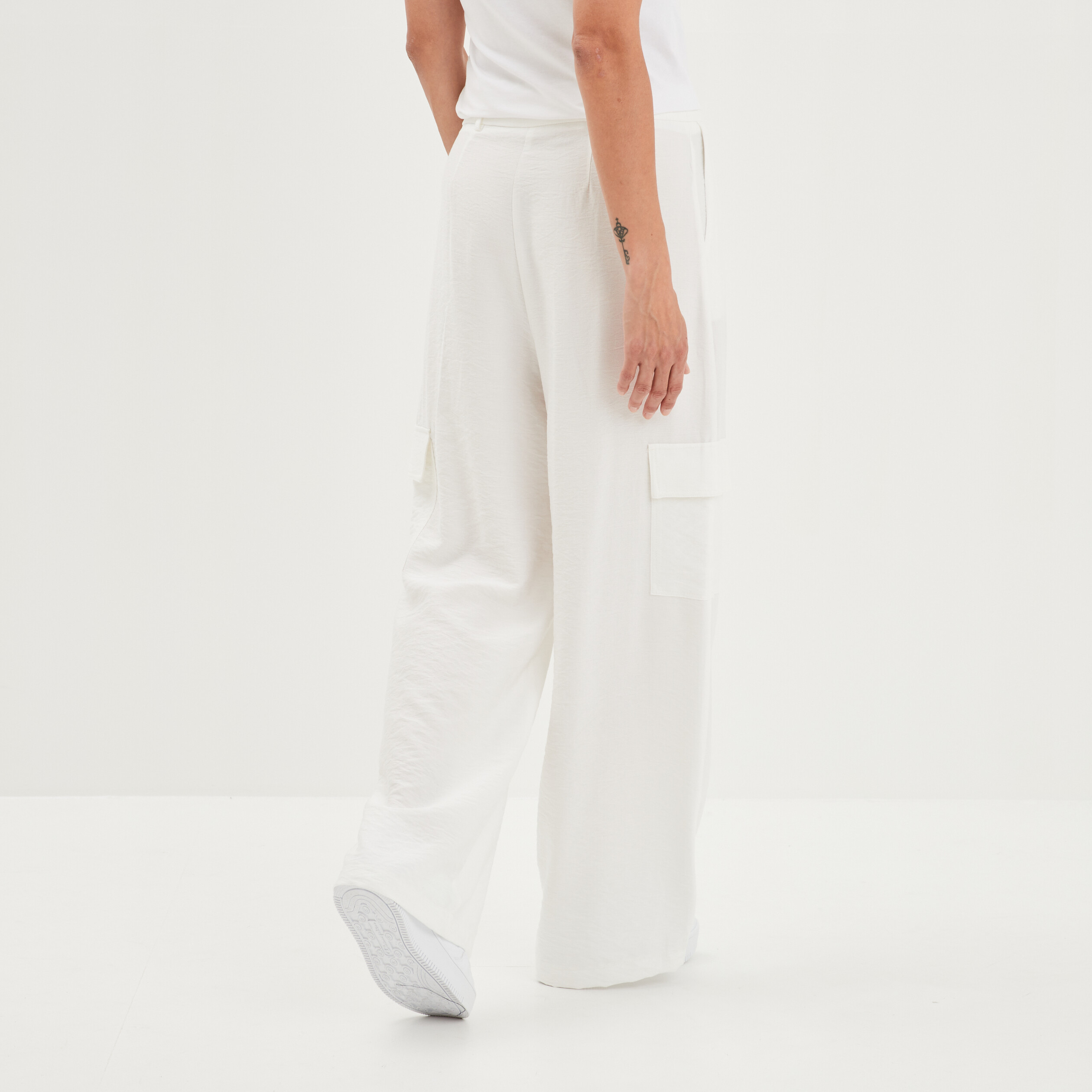 Pantalon cargo fluide femme 2025