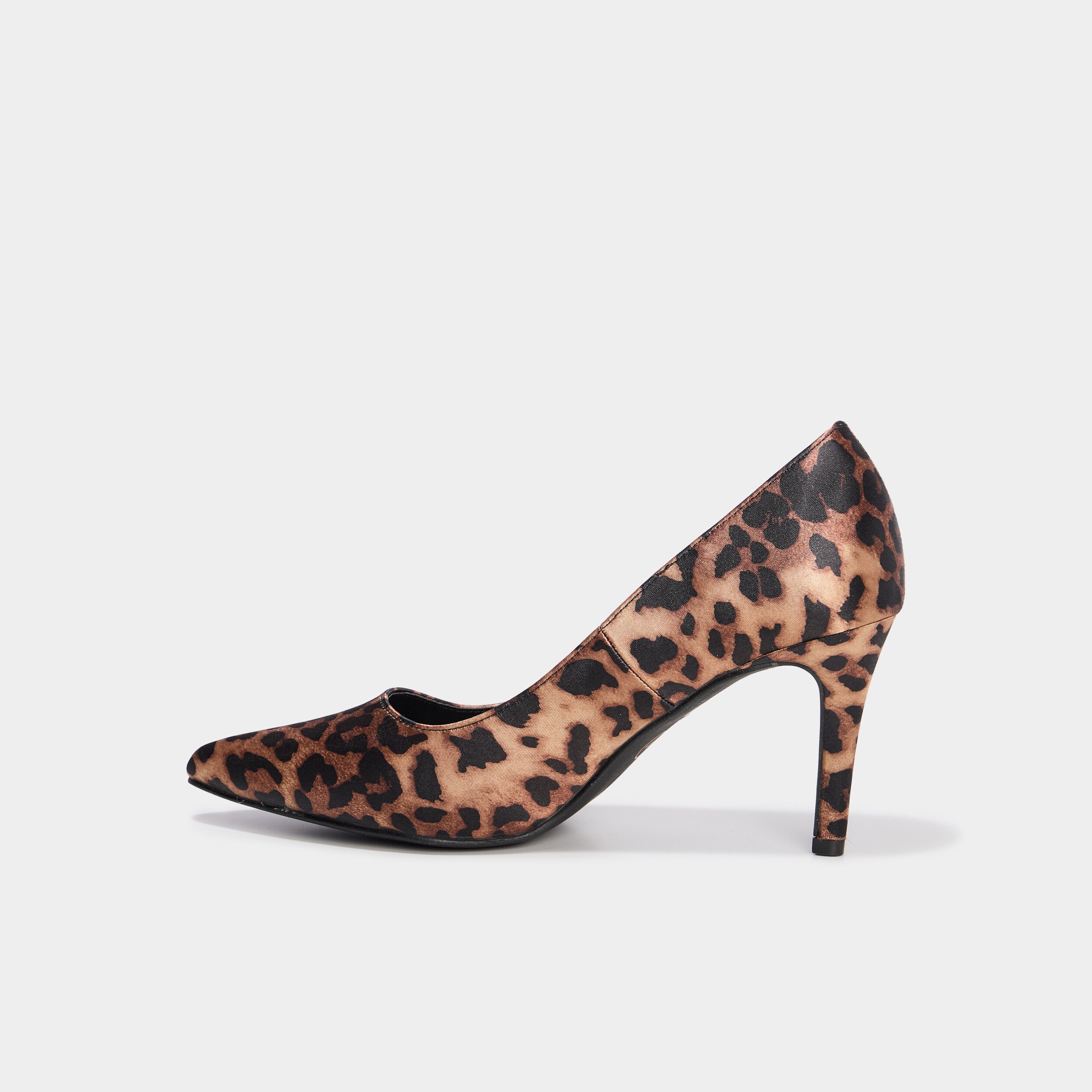 Escarpins à talons aiguilles marron femme