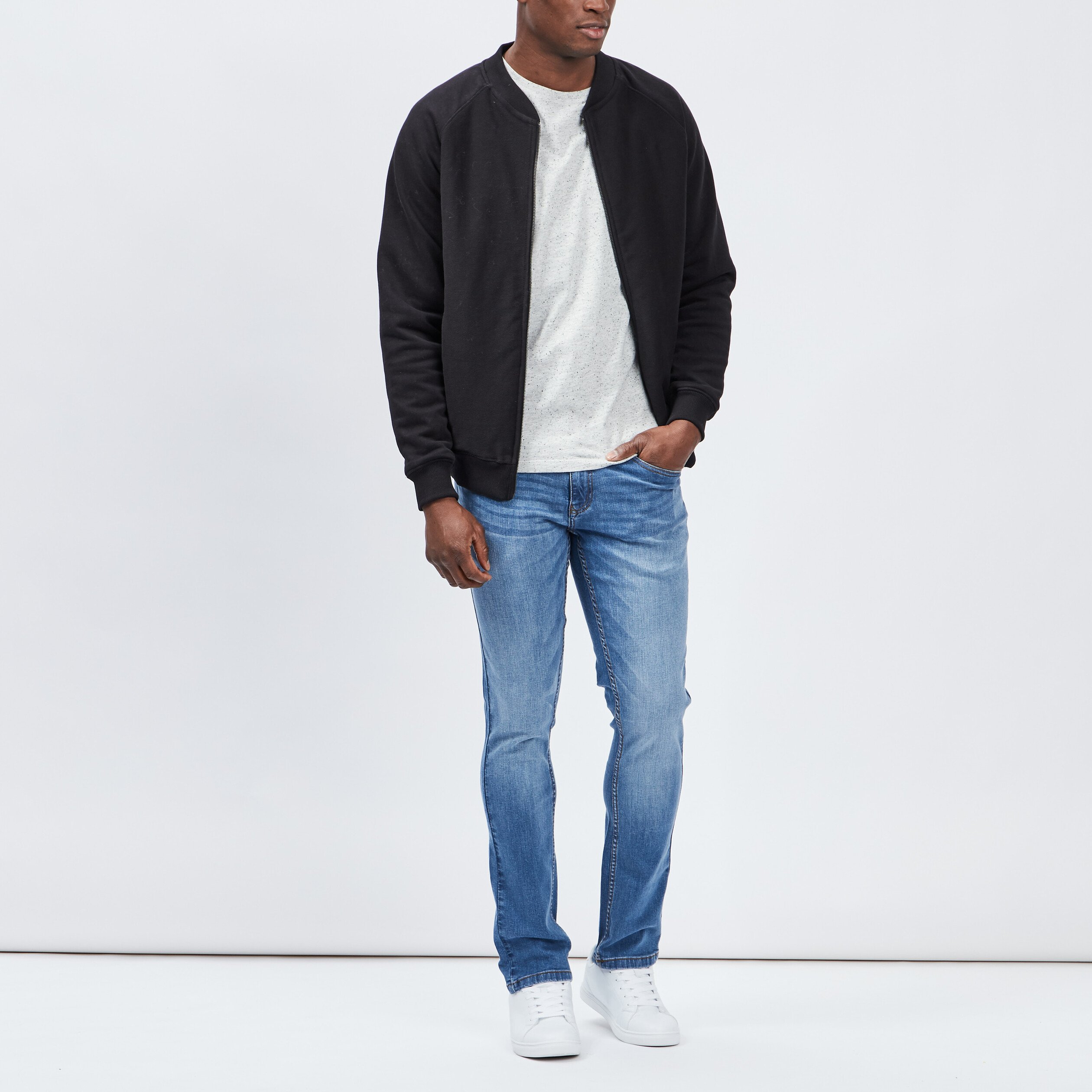 Jeans slim effet us denim double stone homme