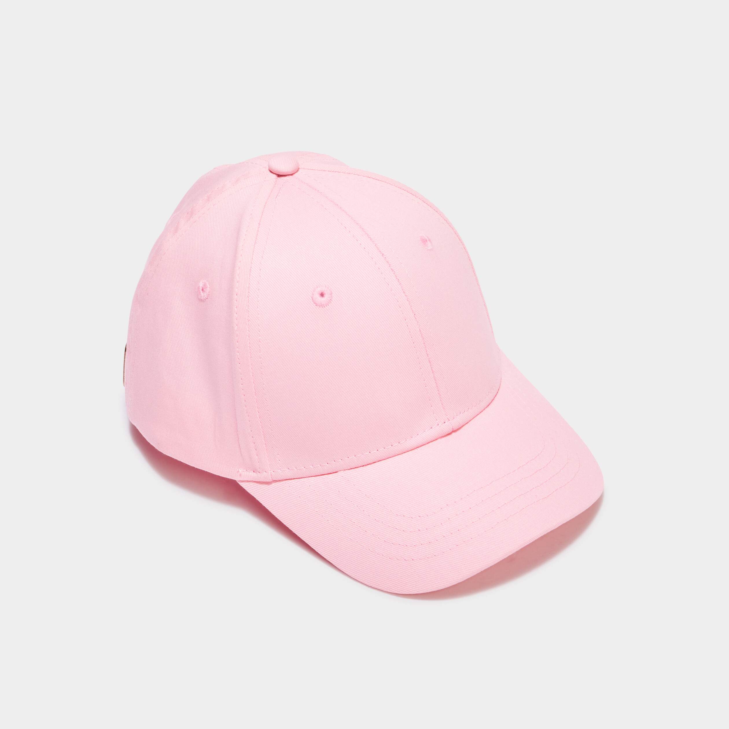 casquette coton couleur unie rose fille Casquette coton couleur unie rose fille