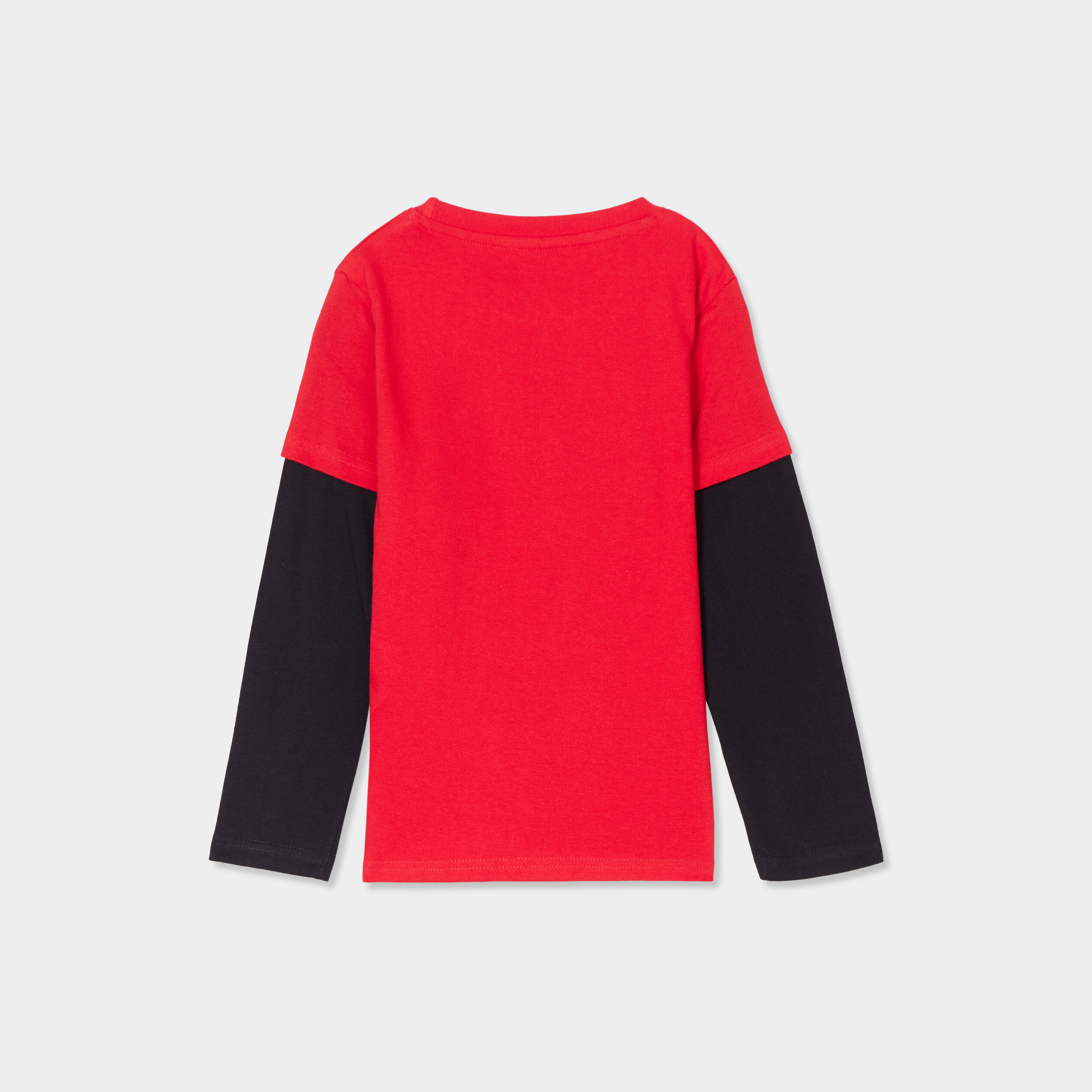 t shirt manches longues super mario rouge garcon T-shirt manches longues Super Mario rouge garçon
