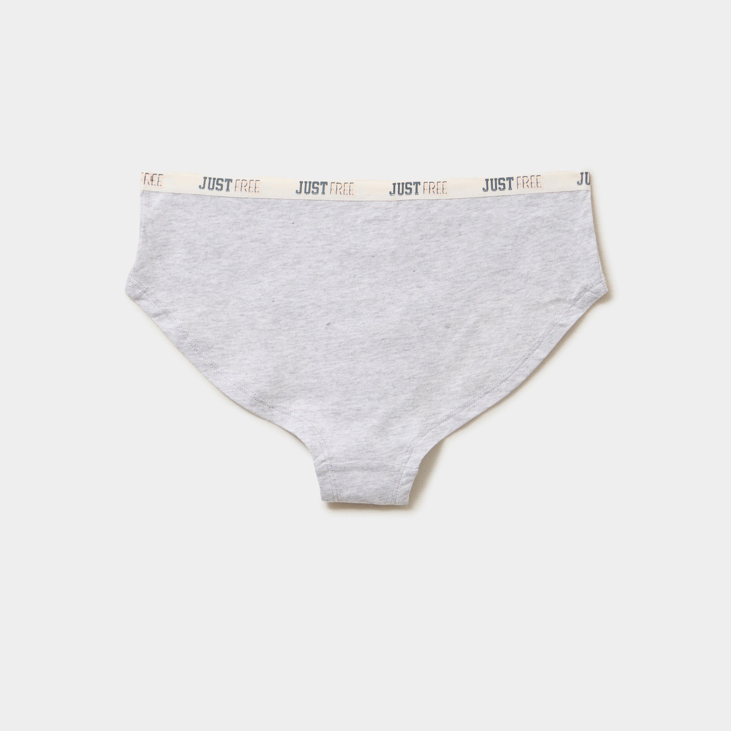 lot 4 shortys en coton bleu gris femme Lot 4 shortys en coton bleu gris femme