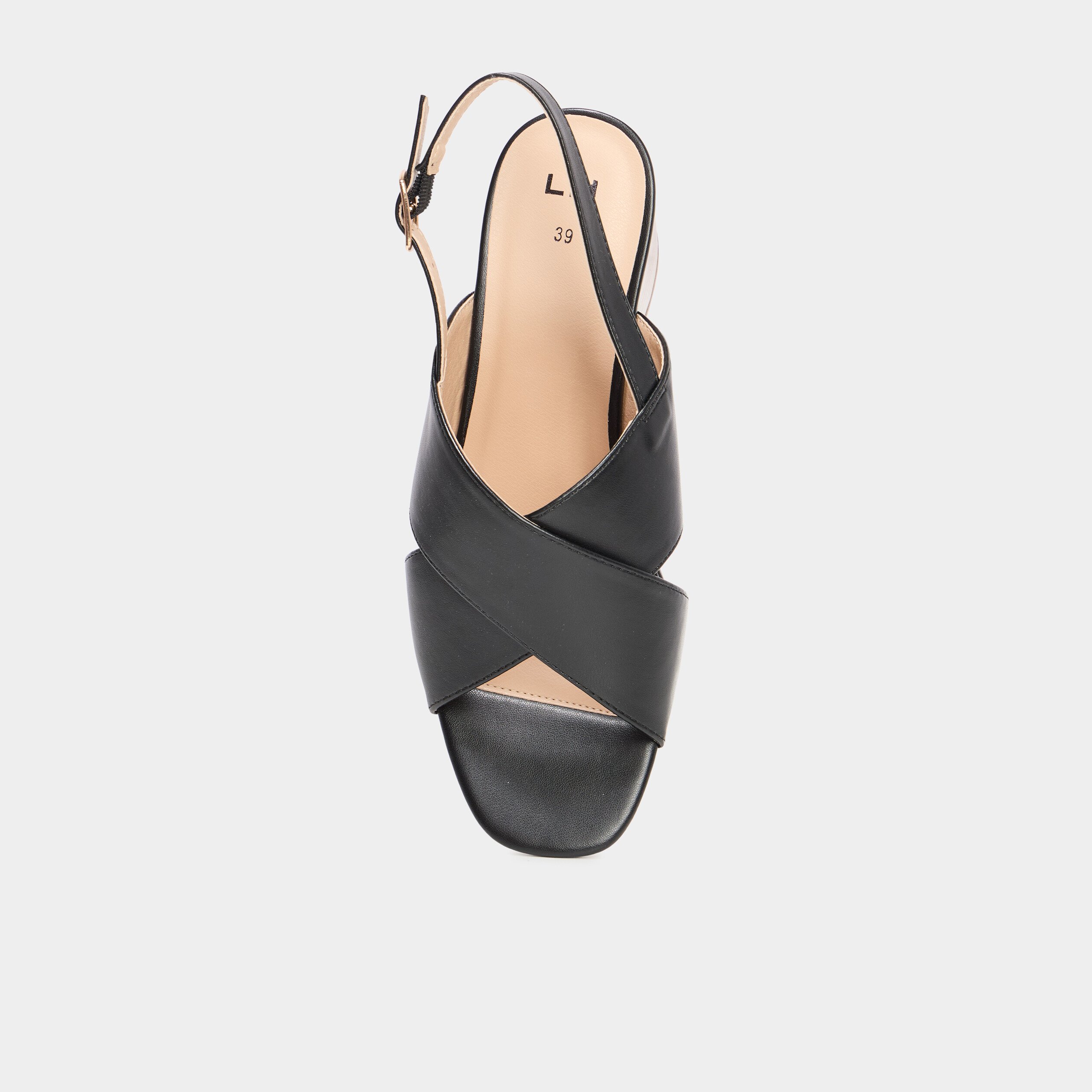 mules a talons 5 cm noir femme Mules à talons 5 cm noir femme