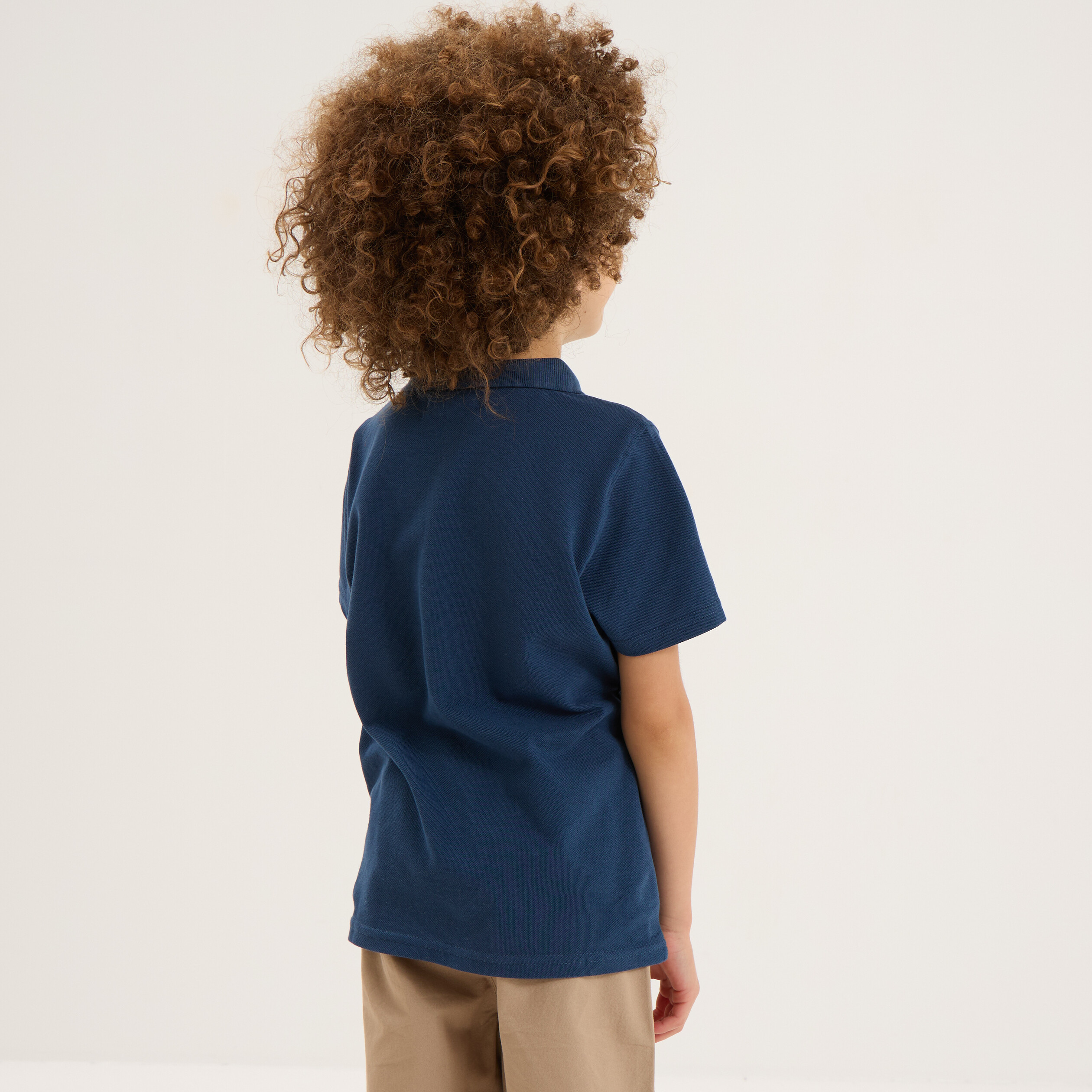 Short brodé Hatley garçons Chambray ancre taille 6 réglable