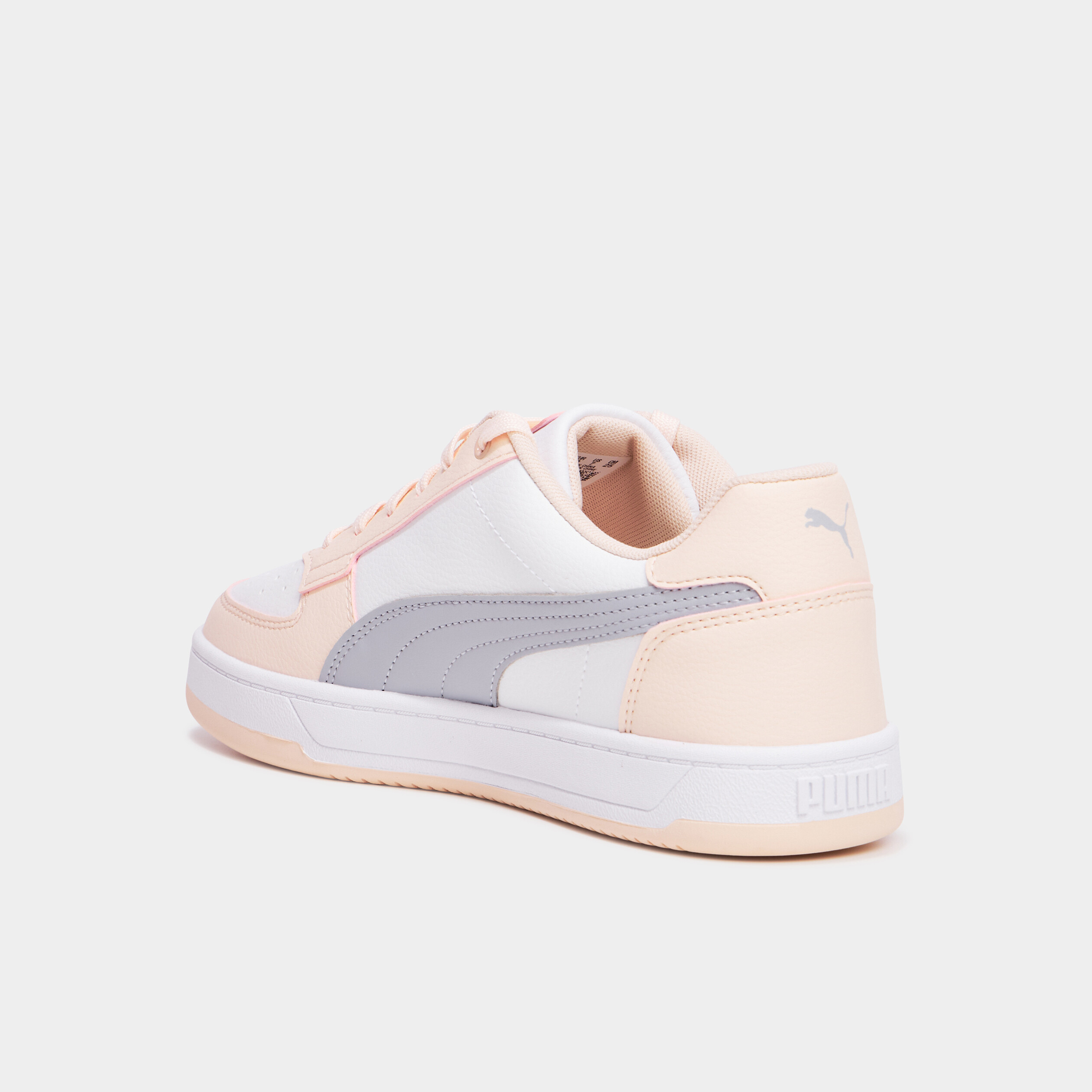 tennis basses a lacets puma v6 rose poudree femme Tennis basses à lacets Puma V6 rose poudrée femme