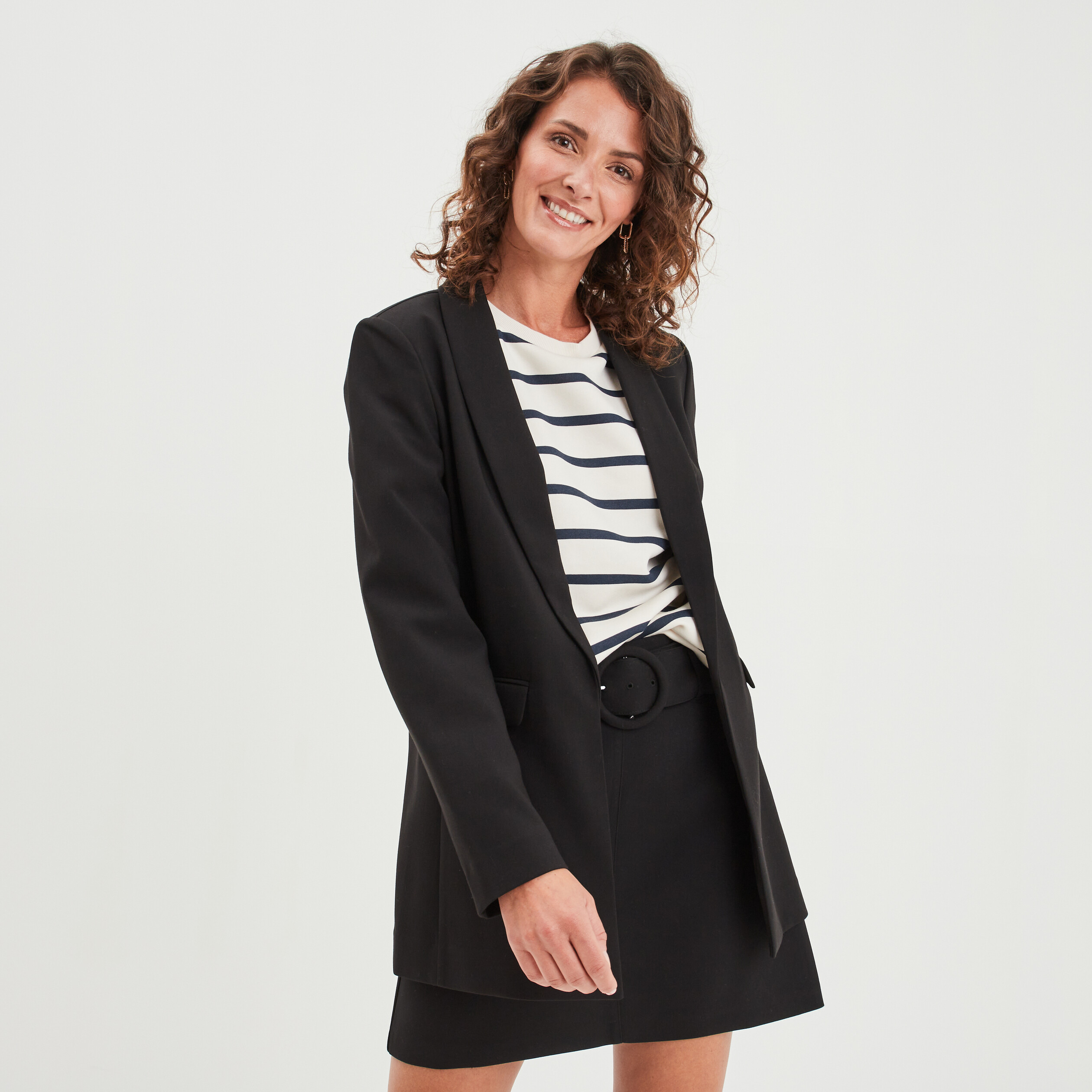 Veste tailleur femme la halle hotsell