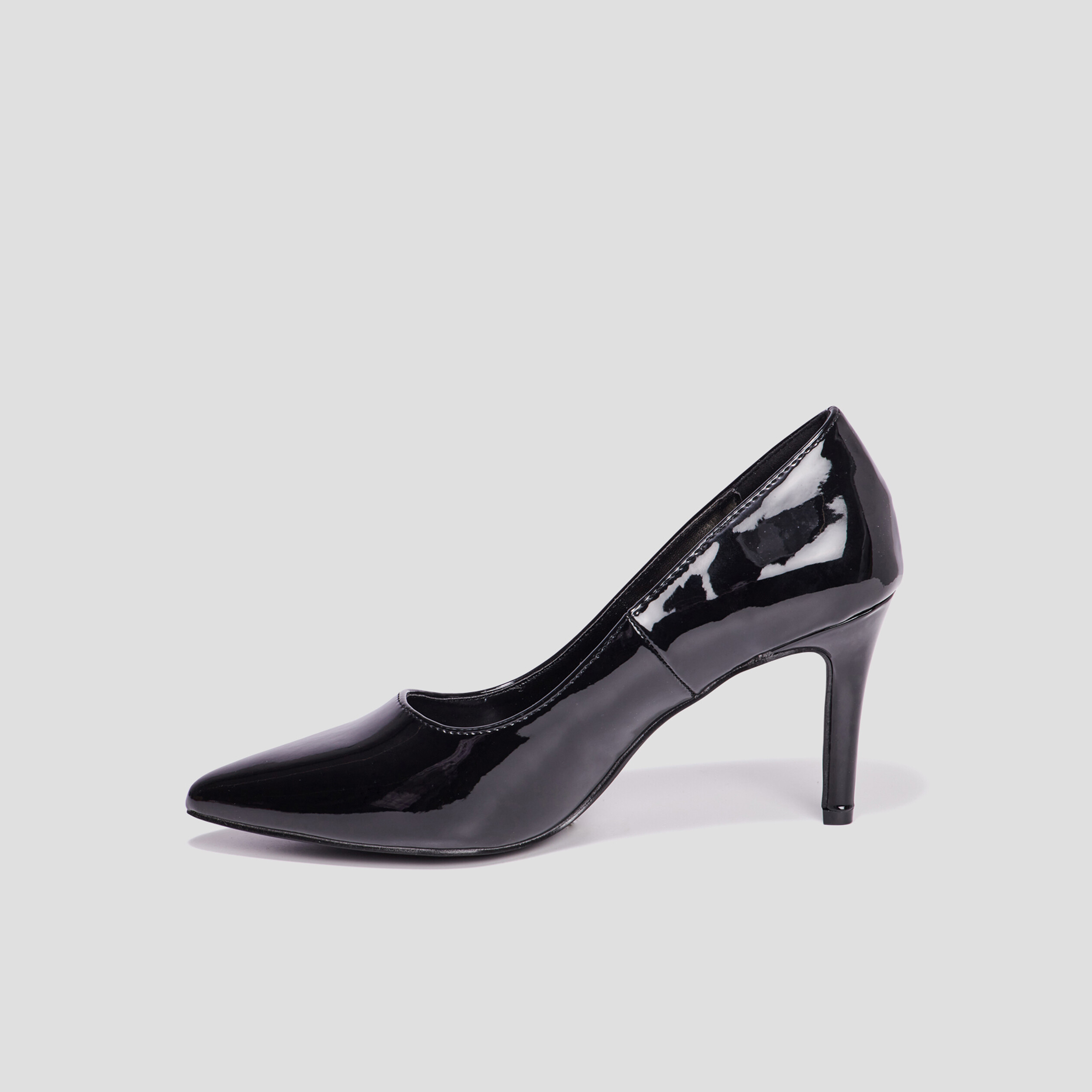 escarpins vernis a talons mosquitos noir femme Escarpins vernis à talons Mosquitos noir femme