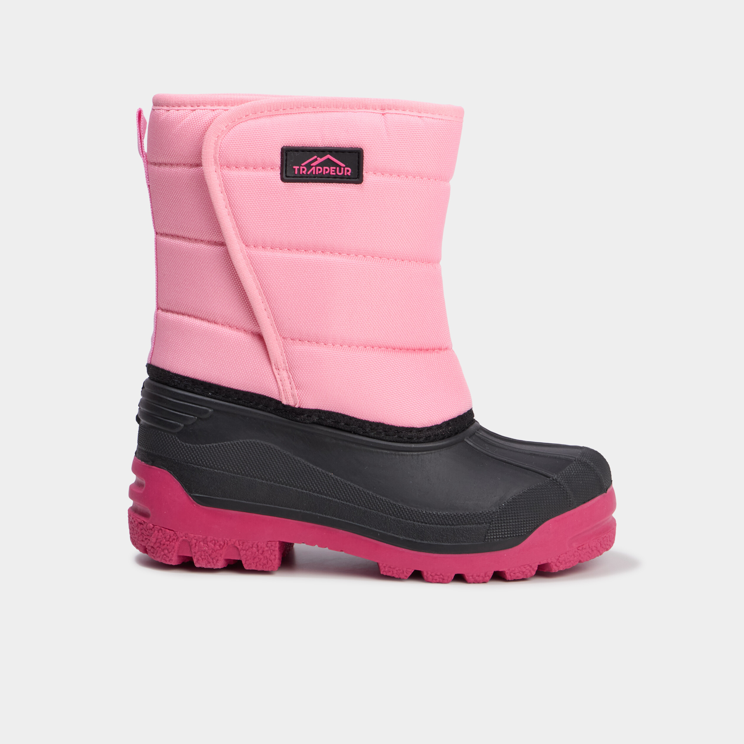 Bottes de neige fourr&eacute;es rose fille
