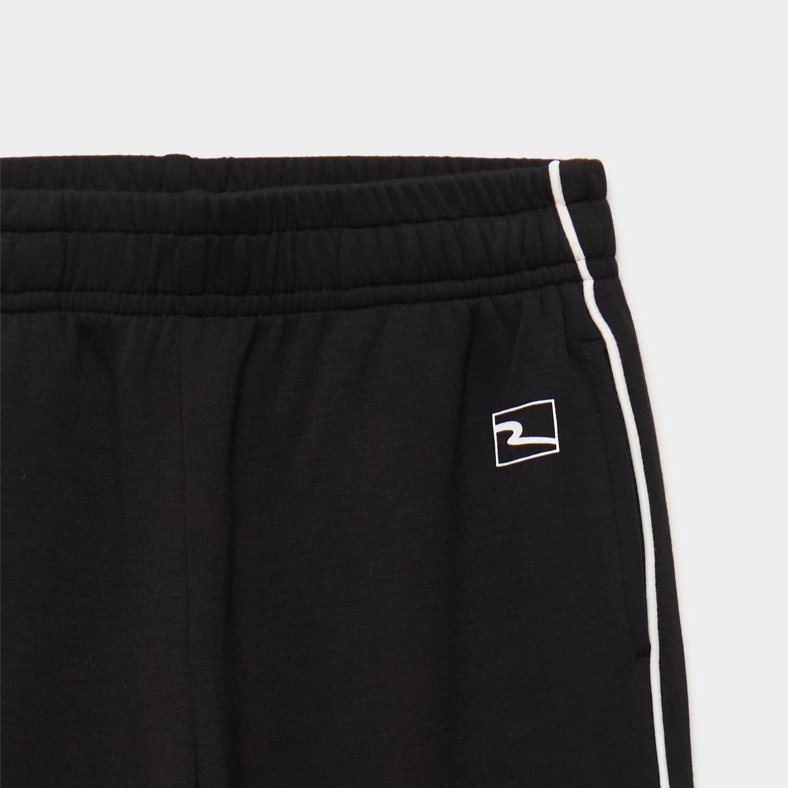 Pantalon de jogging effet stretch noir fille
