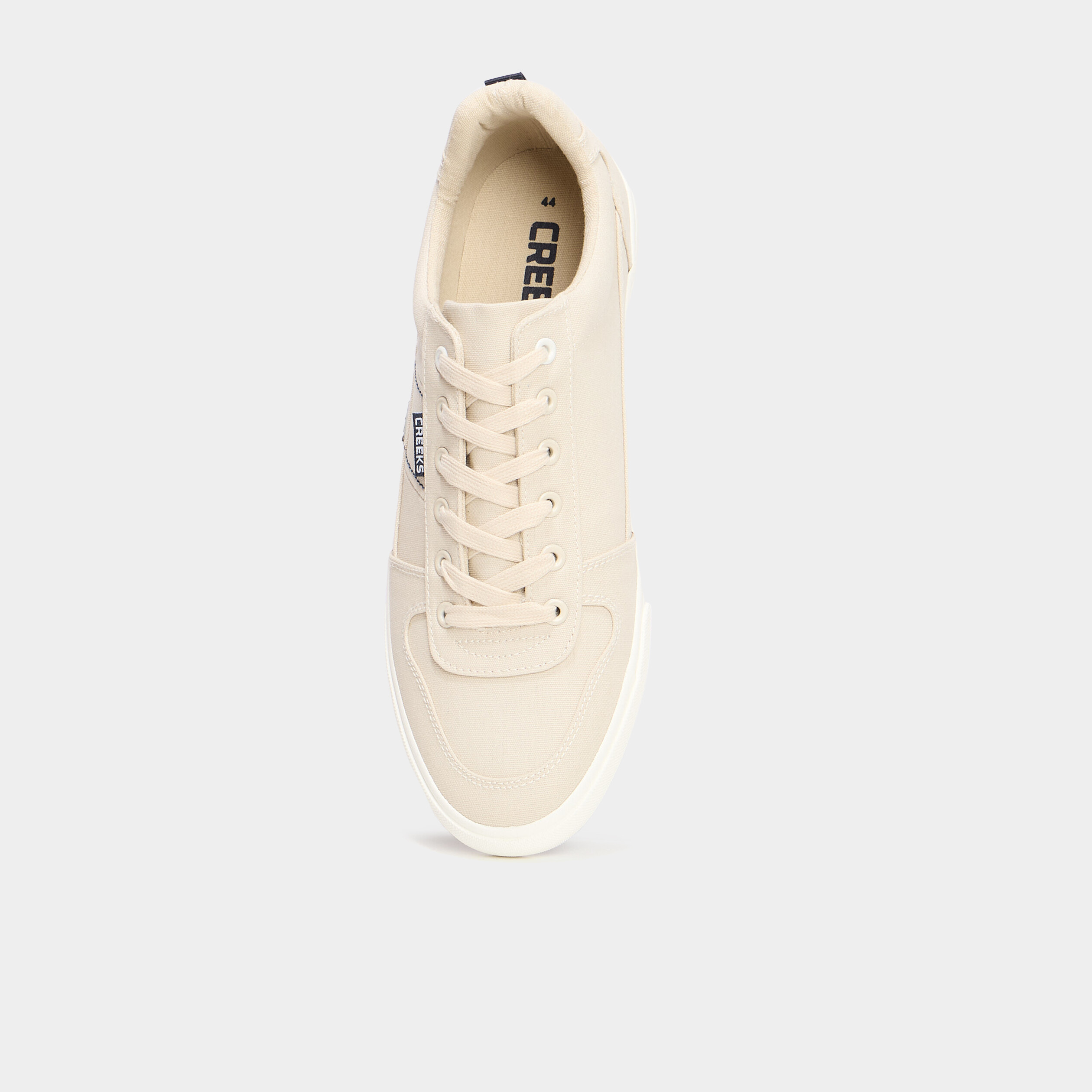 Tennis basses &agrave; lacets sable homme