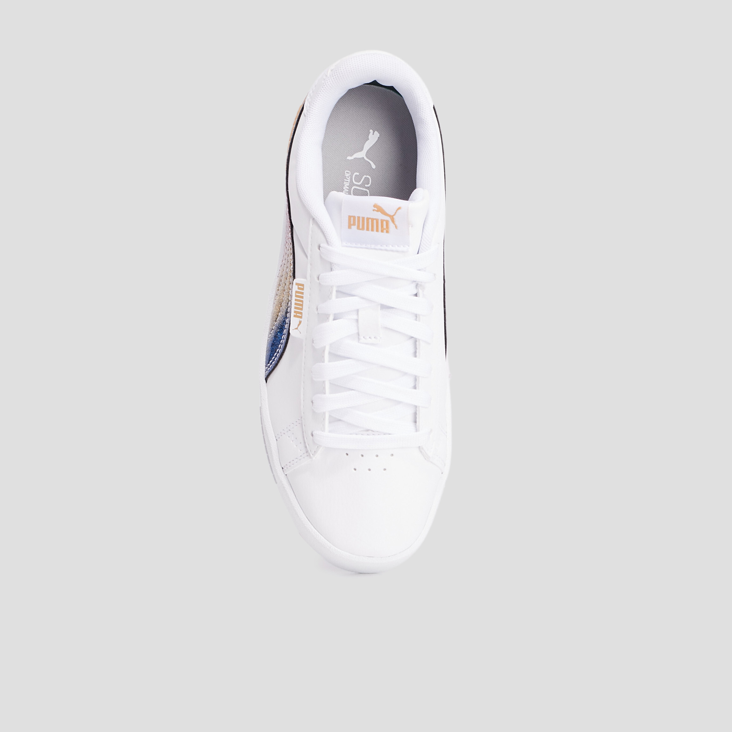 tennis a lacets puma jada blanc fille Tennis à lacets Puma Jada blanc fille
