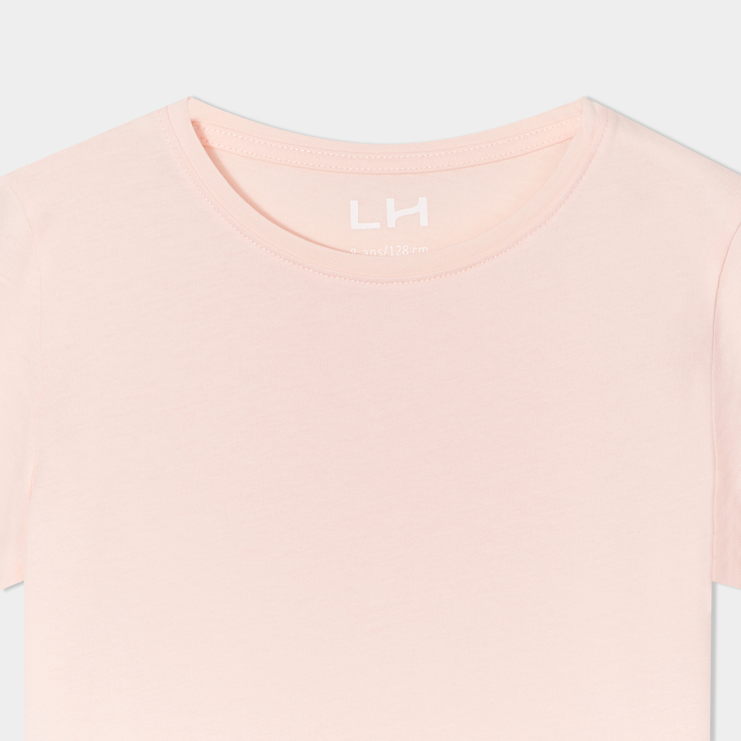 T-shirt manches courtes en coton enfant fille PAPAYE A049J03110 | Petit Bateau