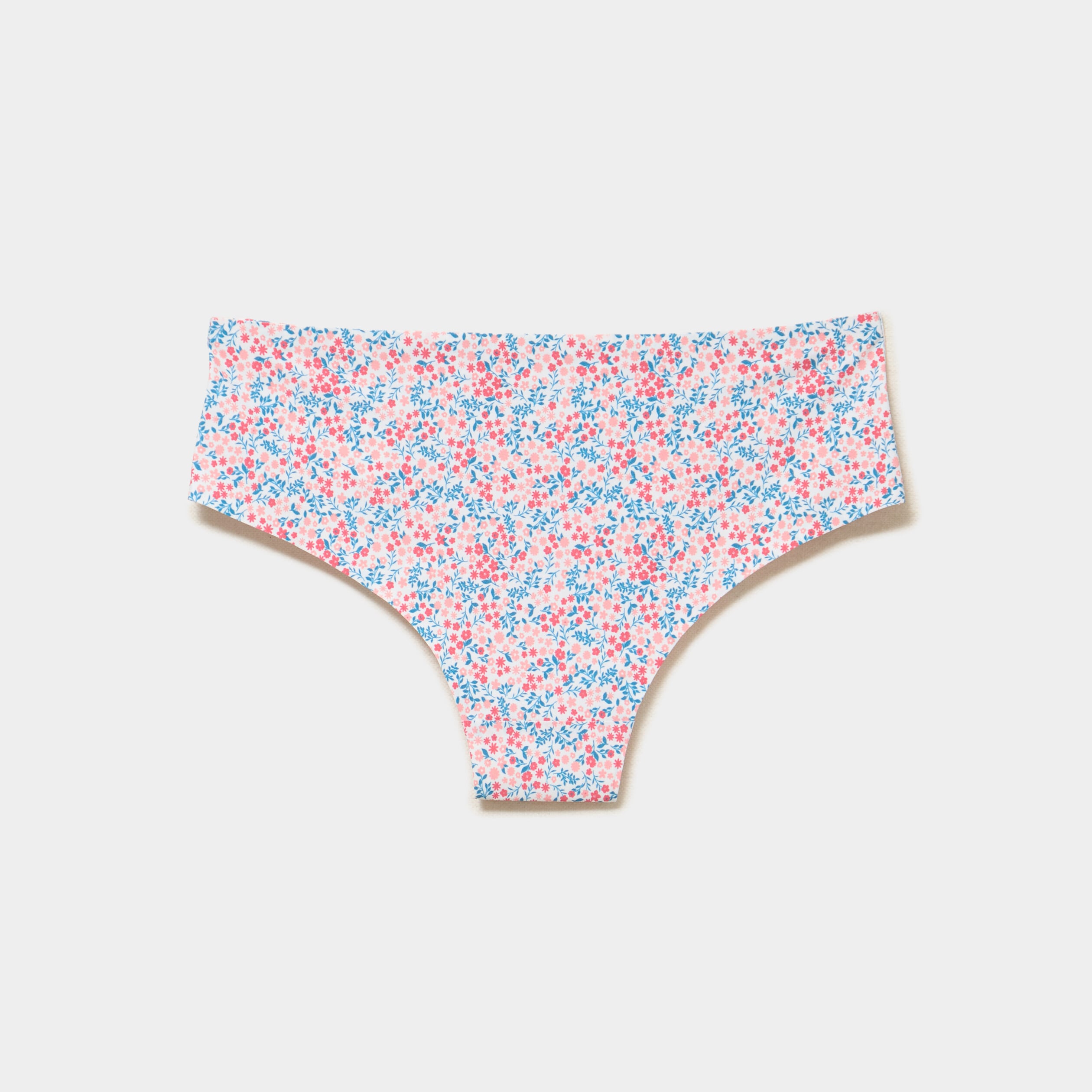 Lot 2 shortys microfibre sans couture ecru femme