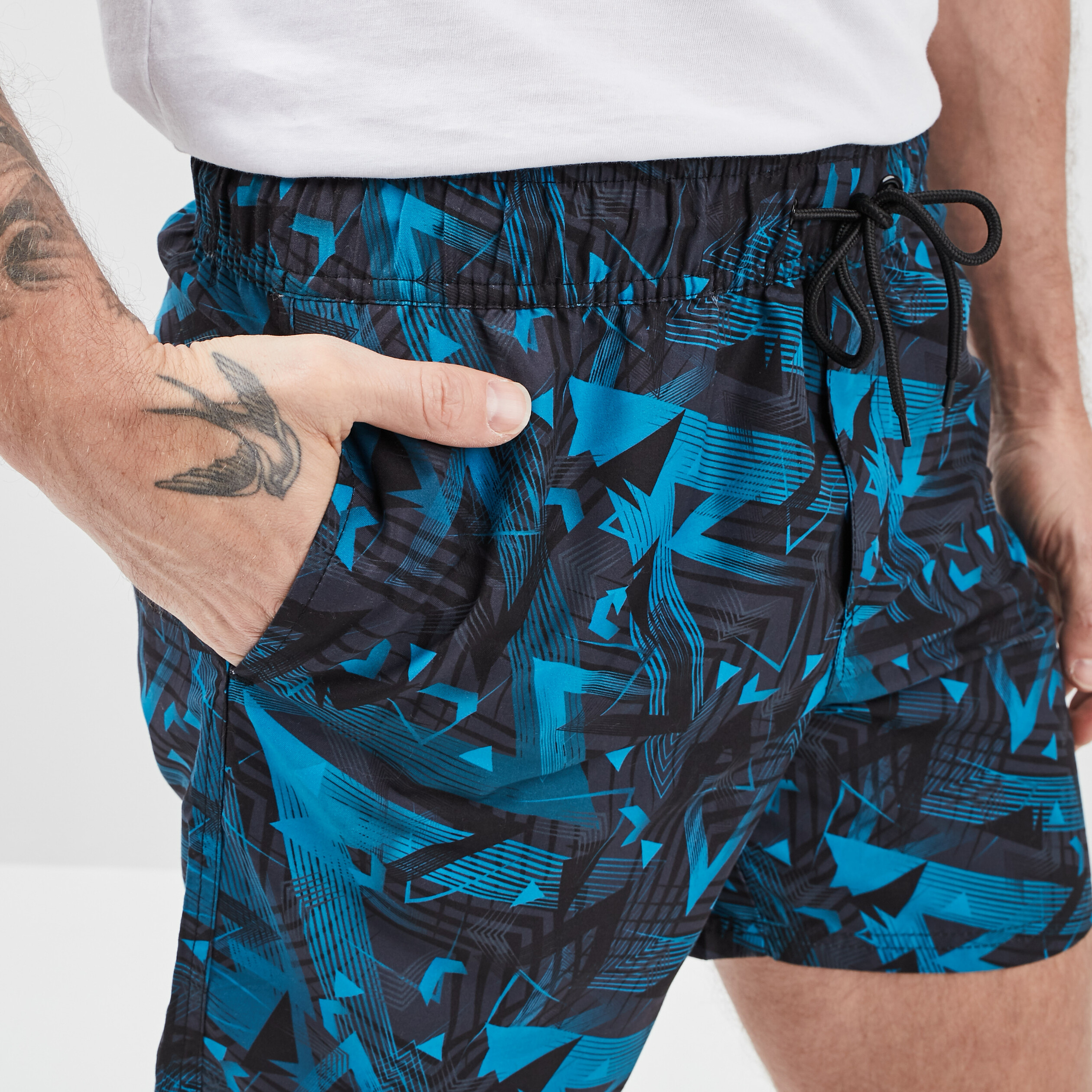 Short de 2025 bain noir homme