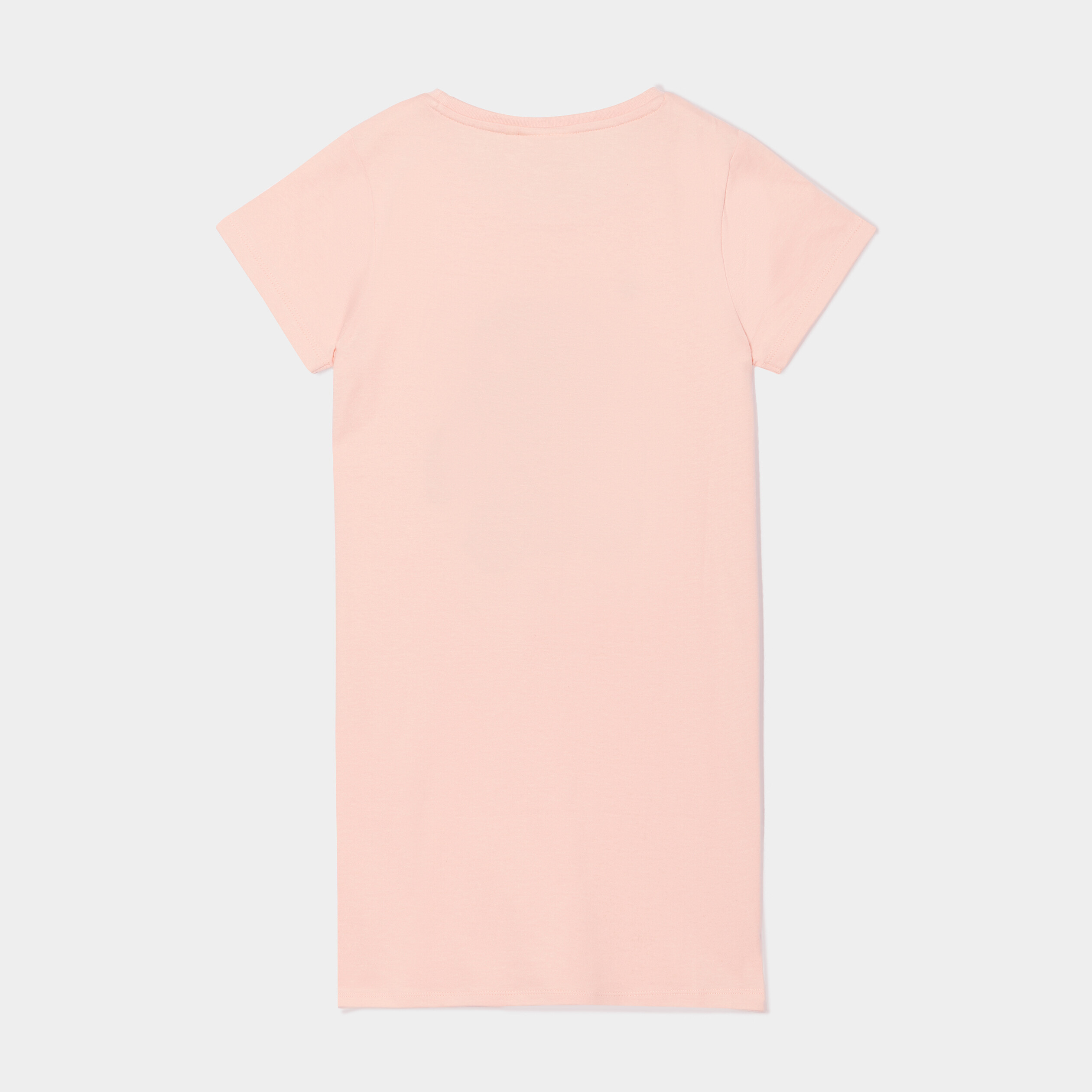 chemise de nuit manches courtes stitch orange fluo fille Chemise de nuit manches courtes Stitch orange fluo fille