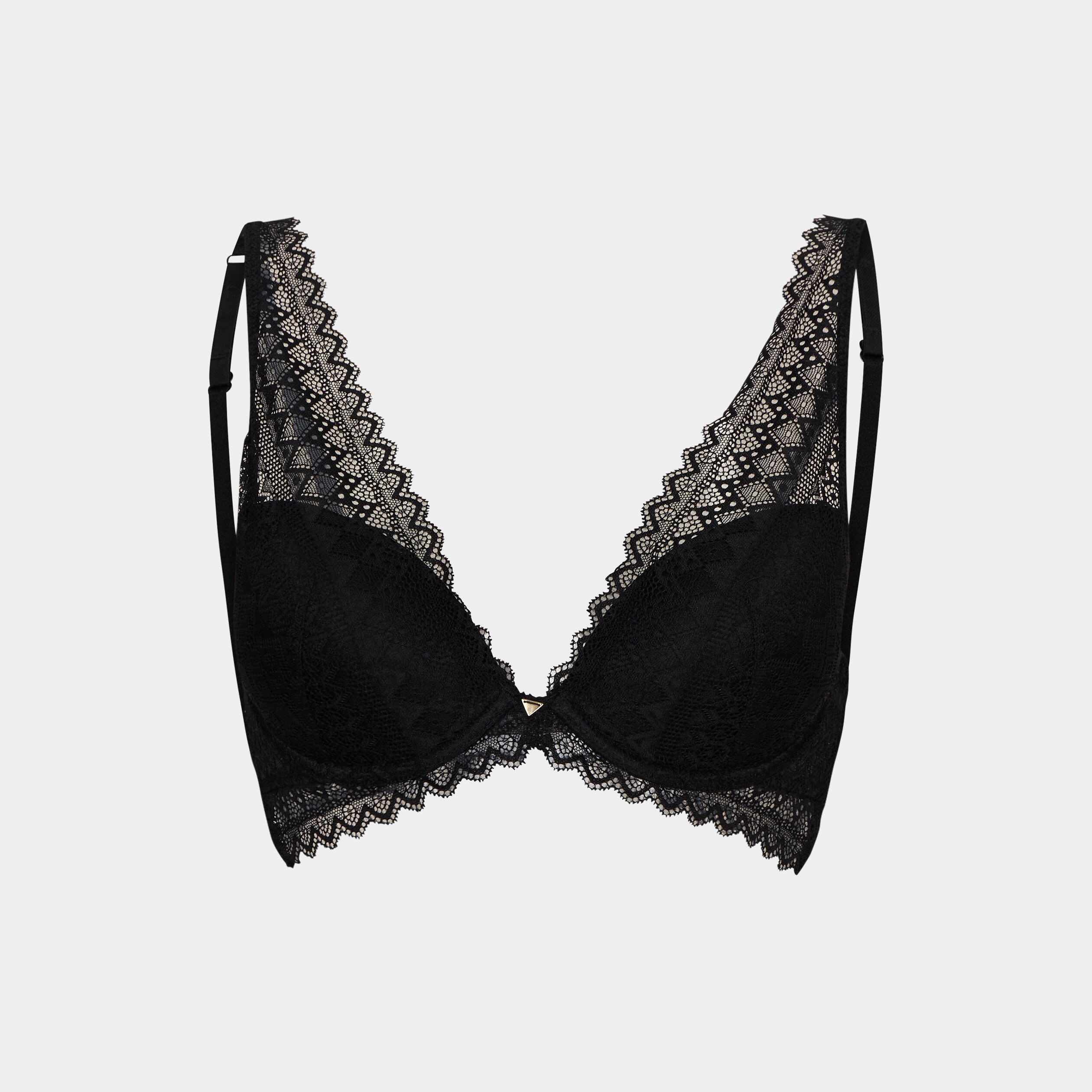soutien gorge foulard dentelle noir femme Soutien-gorge foulard dentelle noir femme