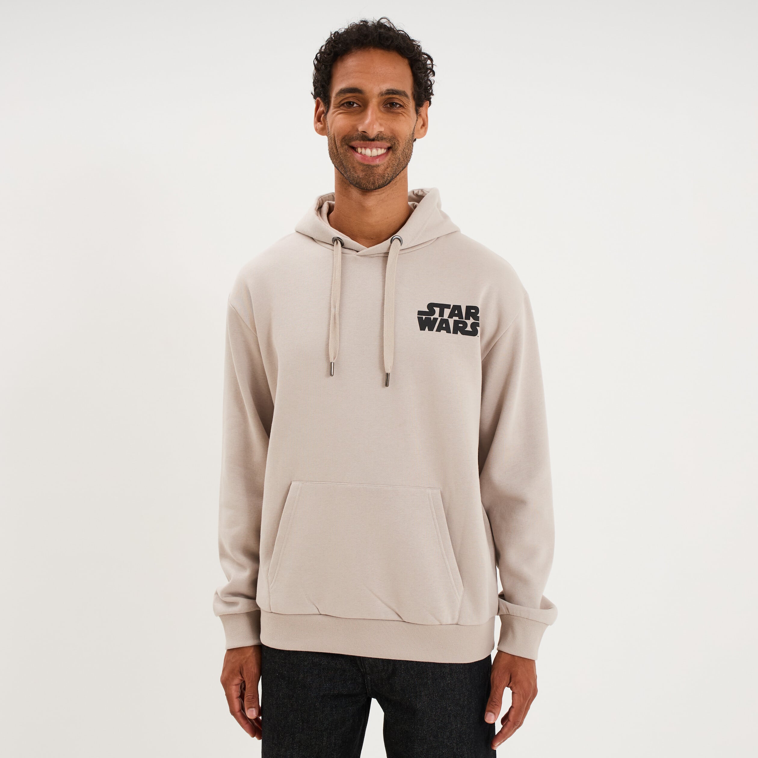 Sweat hoodie 1 poche Star Wars sable homme