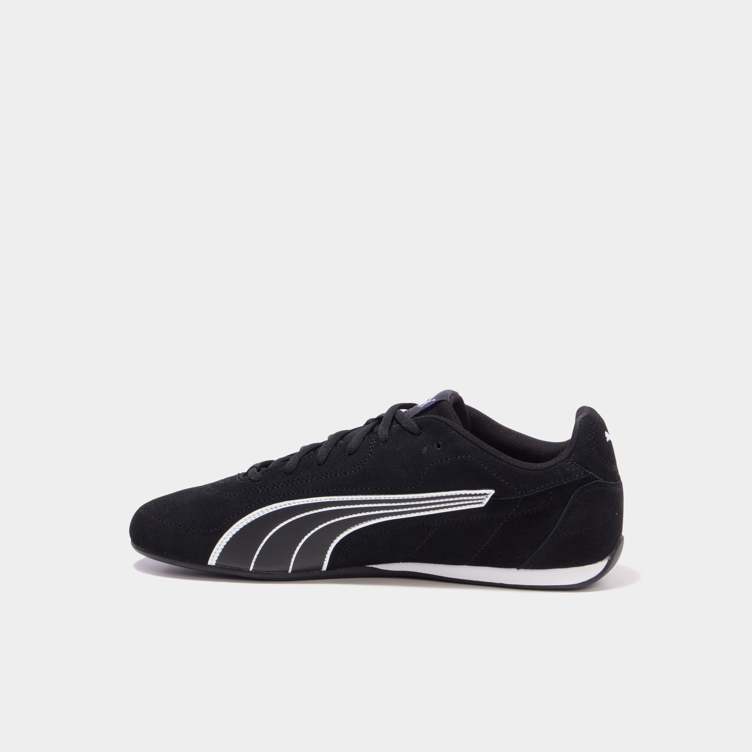 Baskets running en cuir Puma Catch SD noir homme