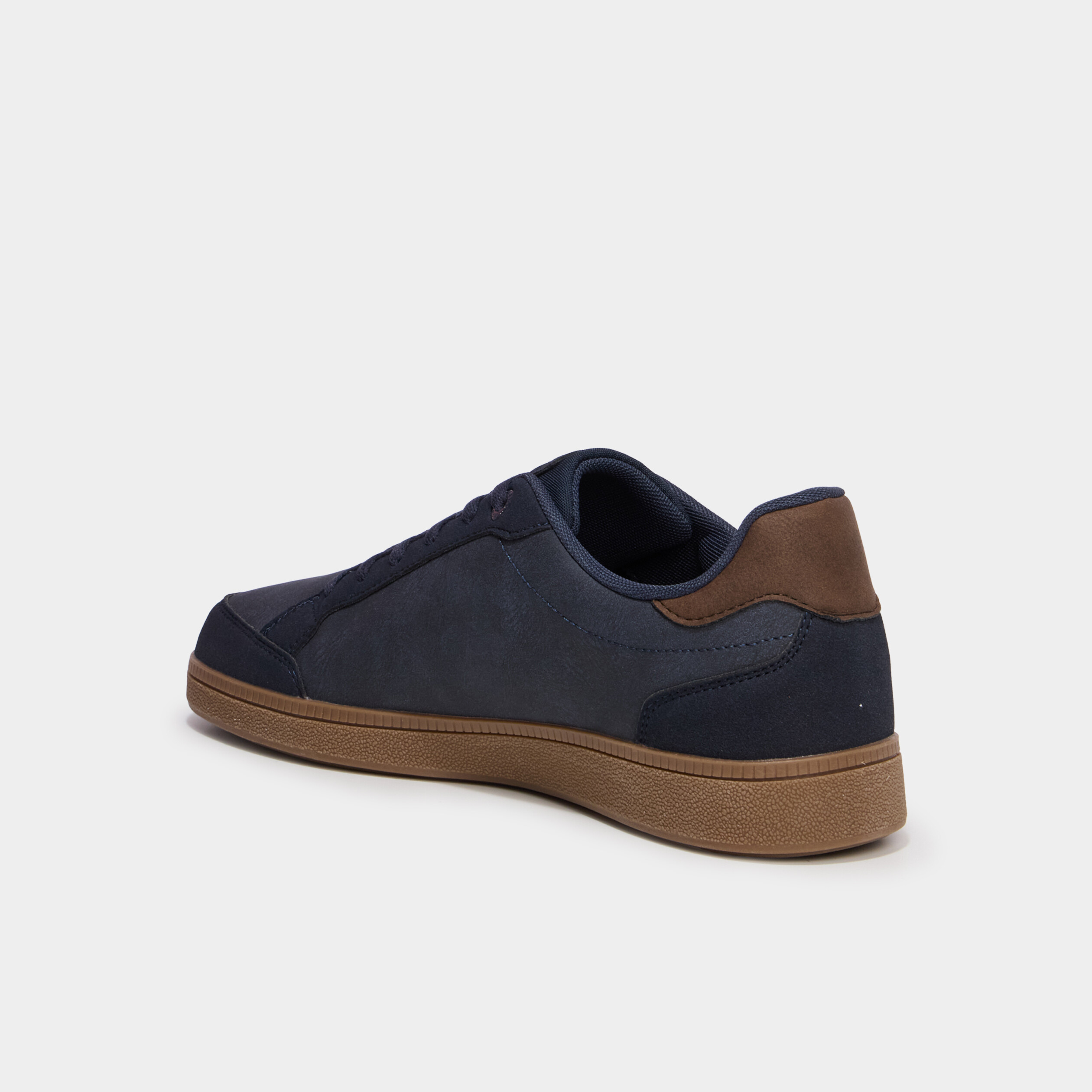Baskets &agrave; lacets bleu homme