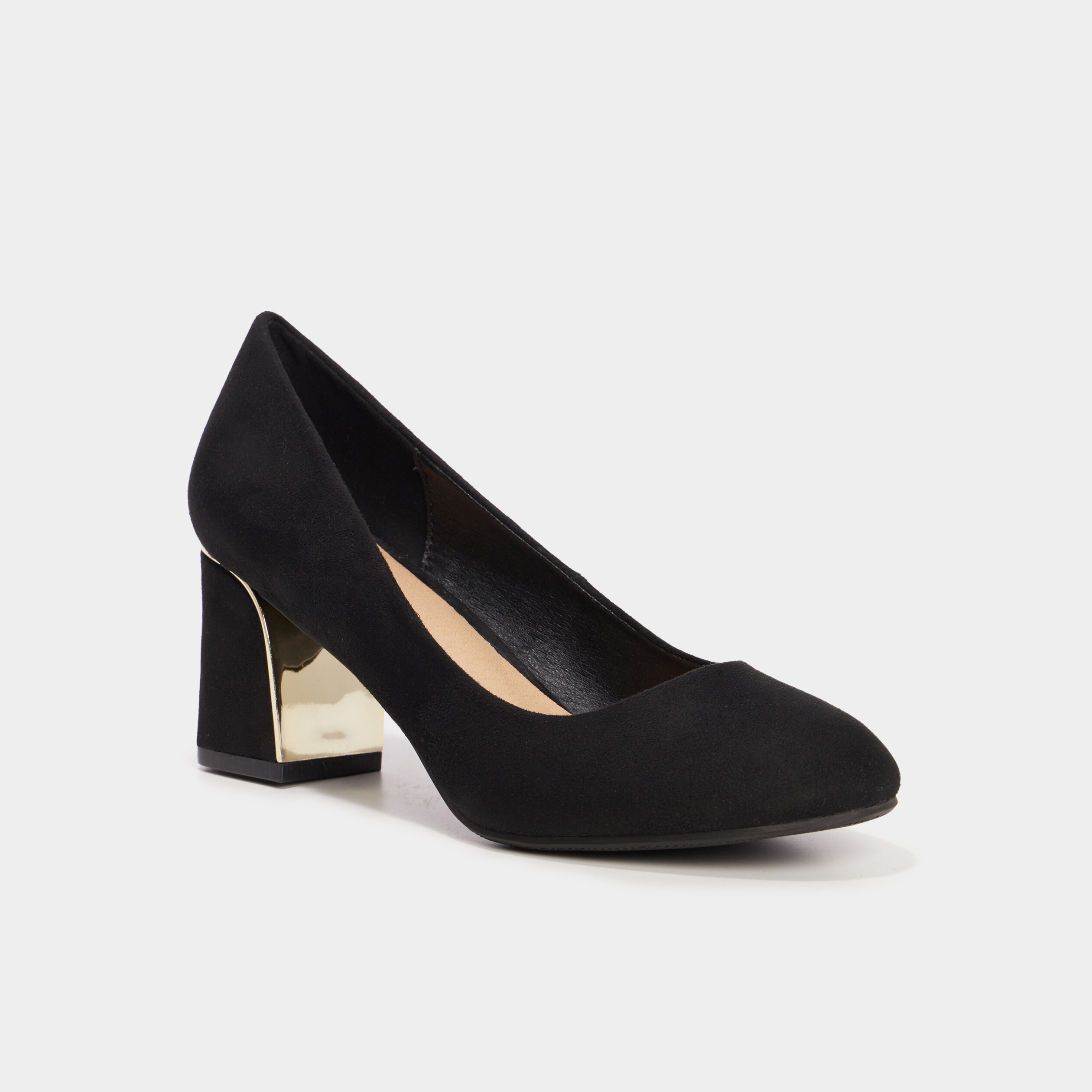 Escarpins &agrave; talons Mosquitos noir femme