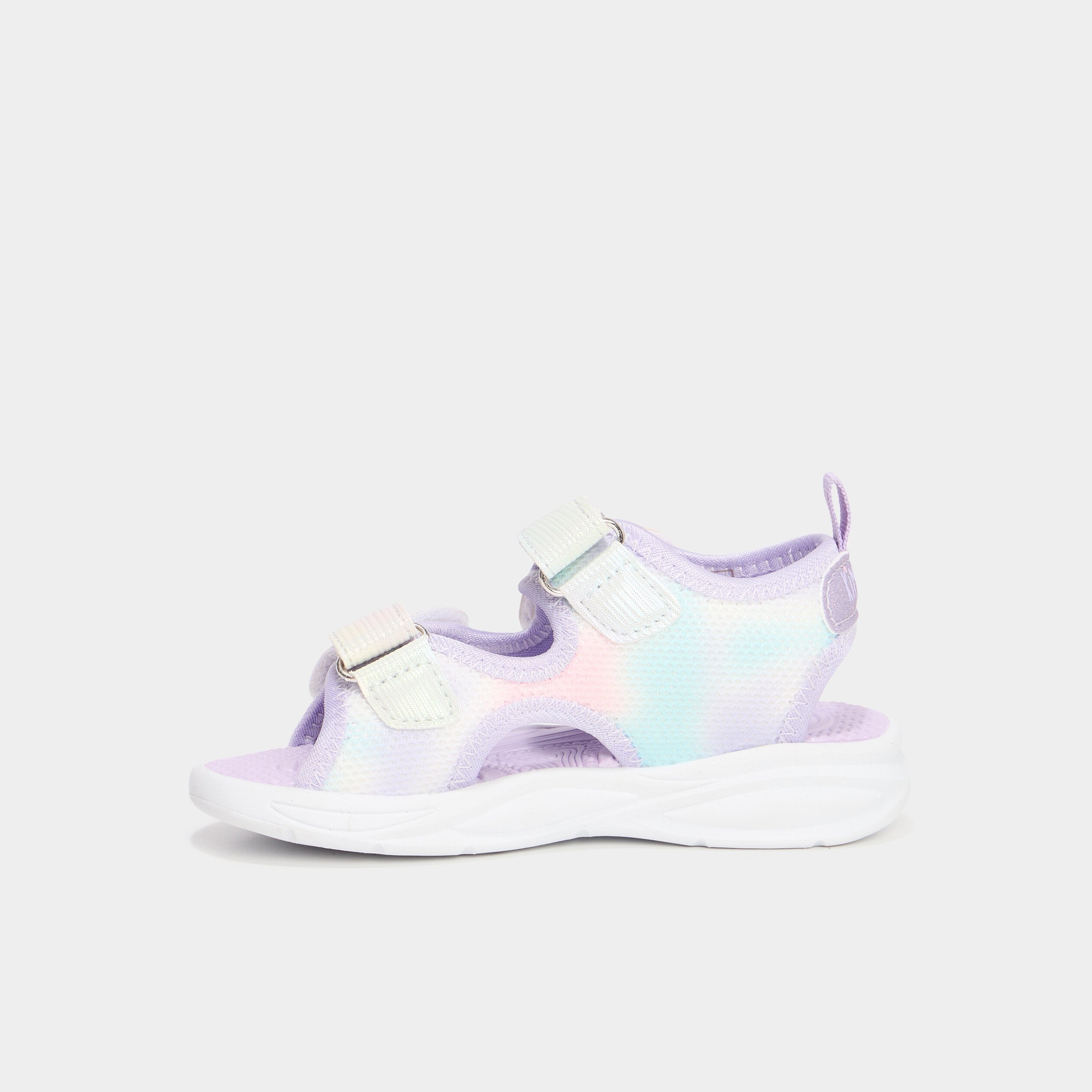 sandales semelles lumineuses violet clair fille Sandales semelles lumineuses violet clair fille