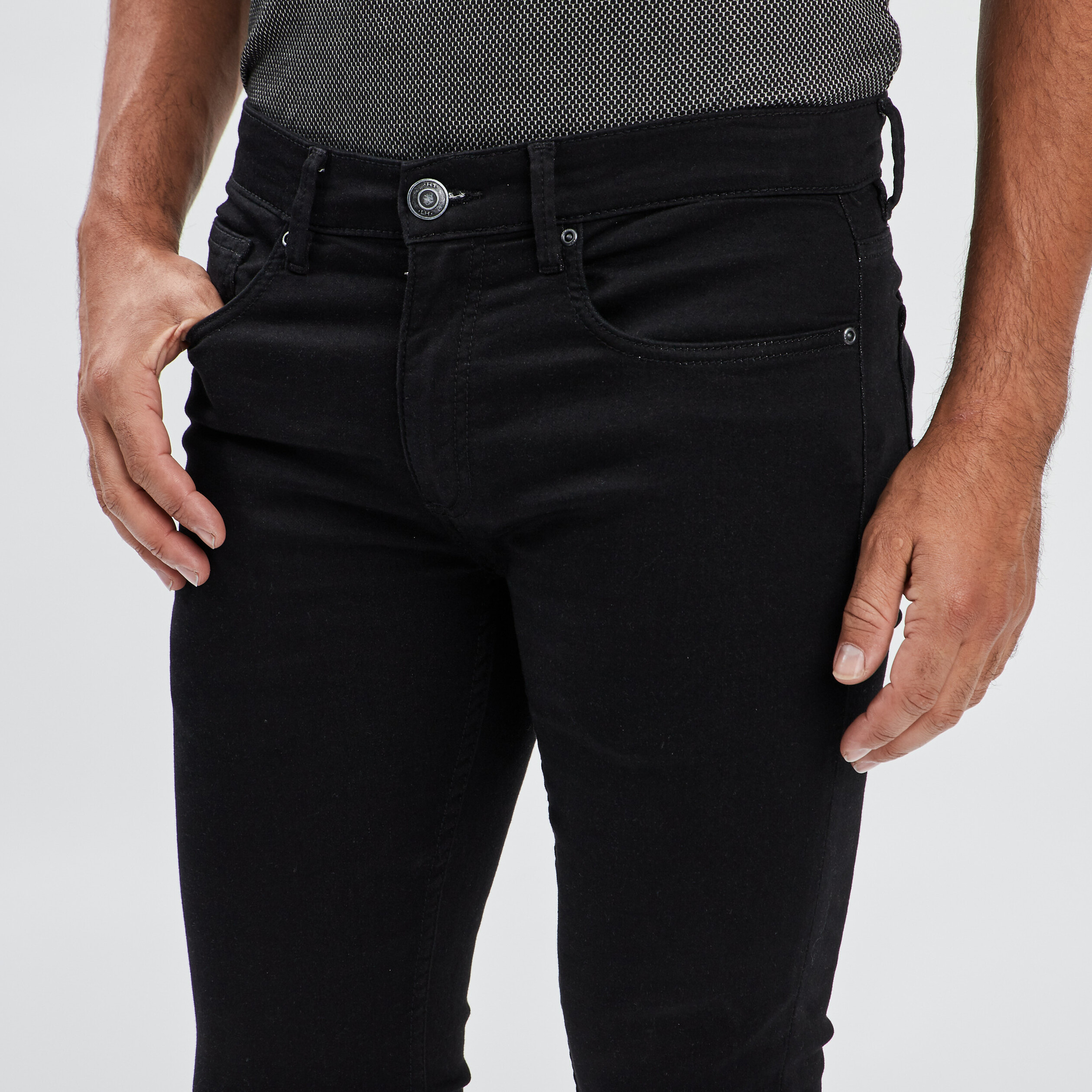jeans skinny stretch noir homme Jeans skinny stretch noir homme