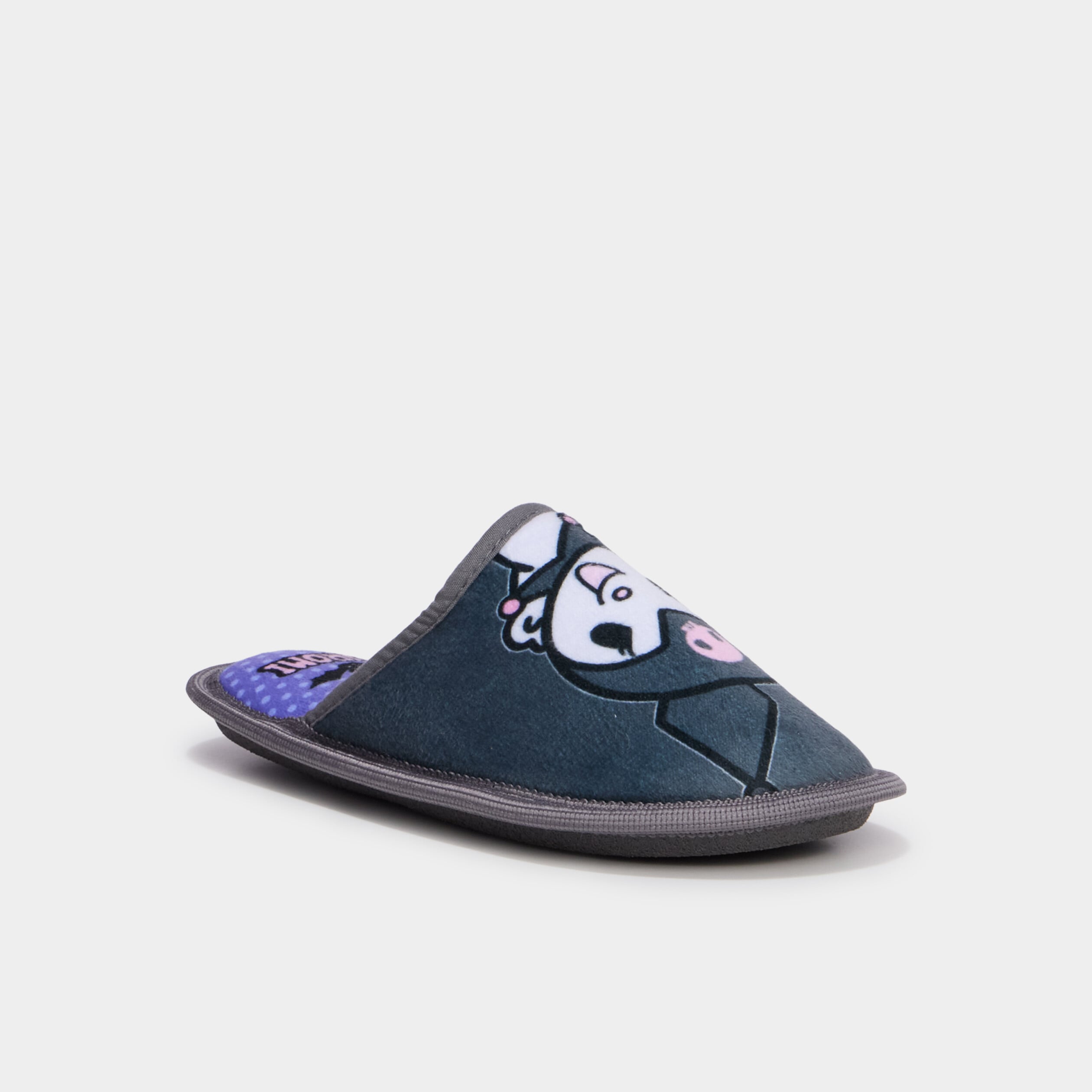 Chaussons mules Hello Kitty Kuromi mauve fille