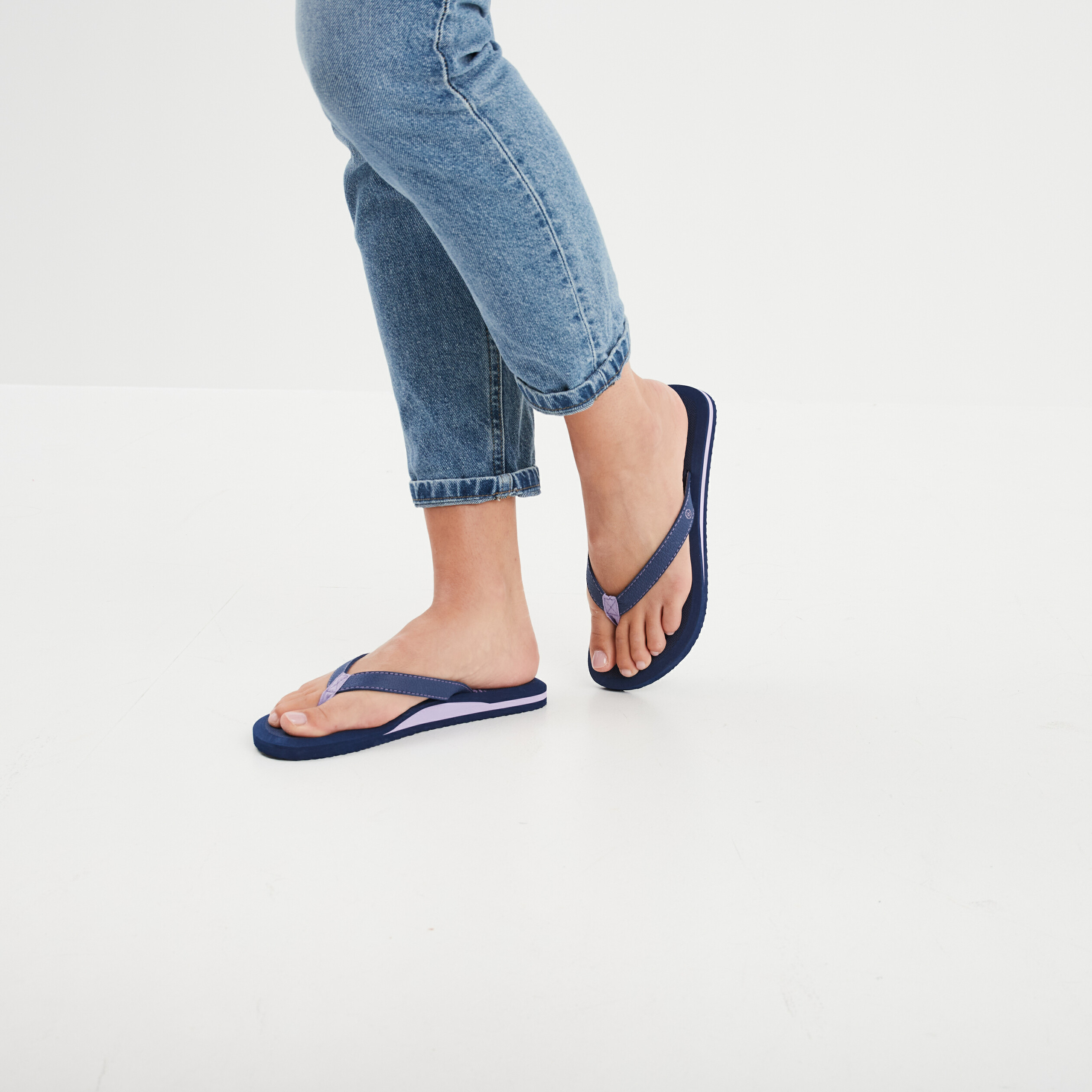 tongs isotoner bleu femme Tongs Isotoner bleu femme