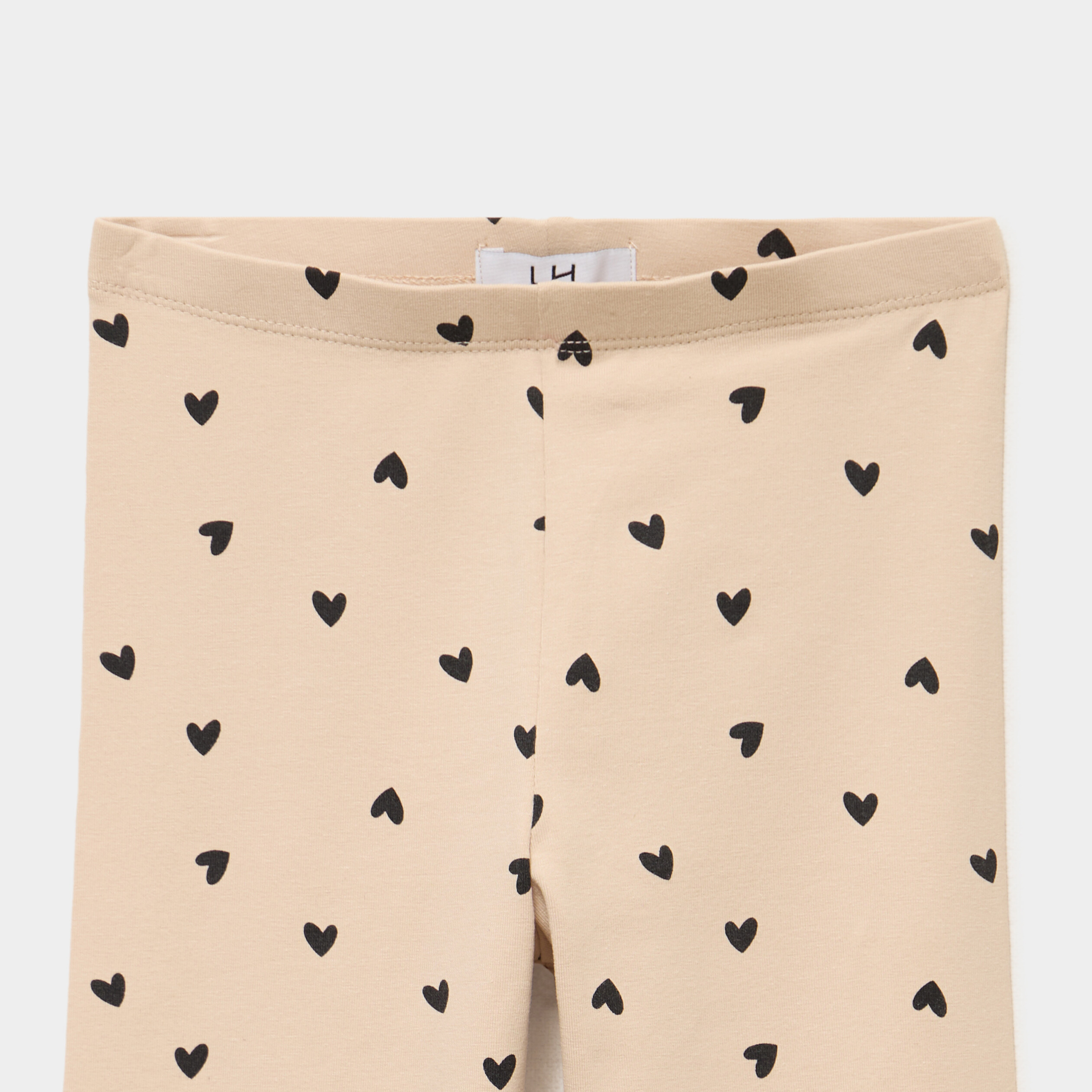 Legging taille &eacute;lastiqu&eacute;e coton ficelle fille