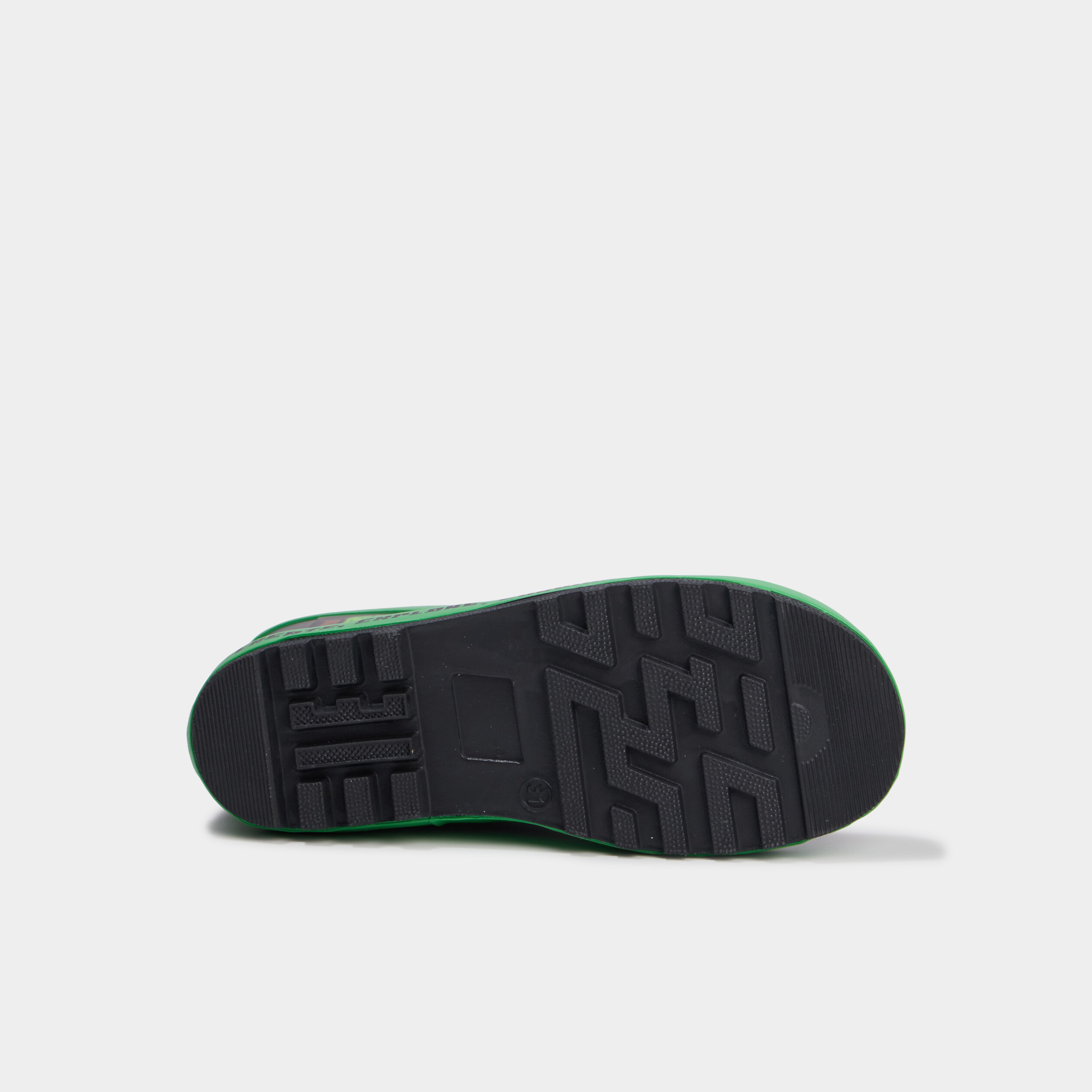 Bottes de pluie Minecraft noir gar&ccedil;on