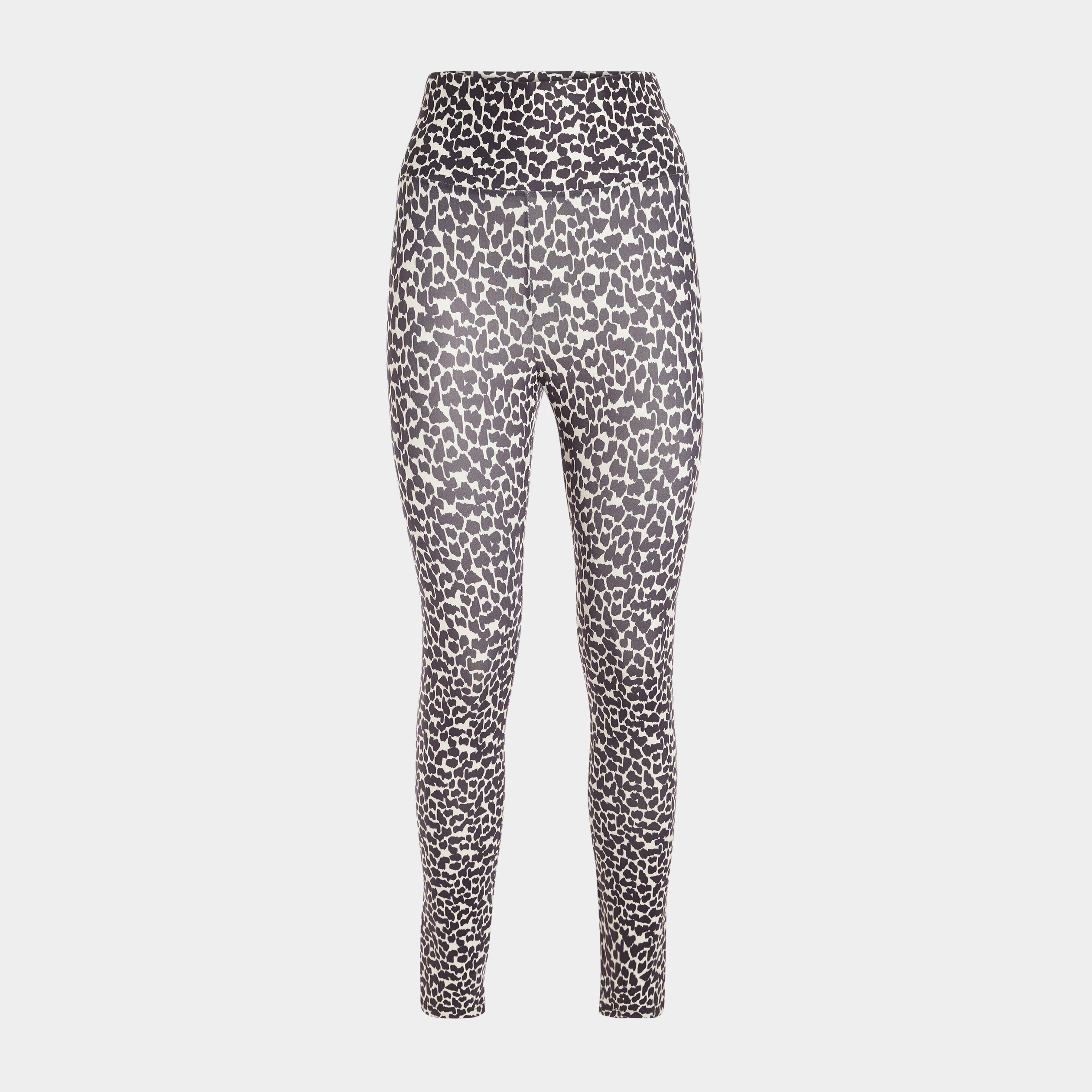 Legging taille extra haute ecru femme