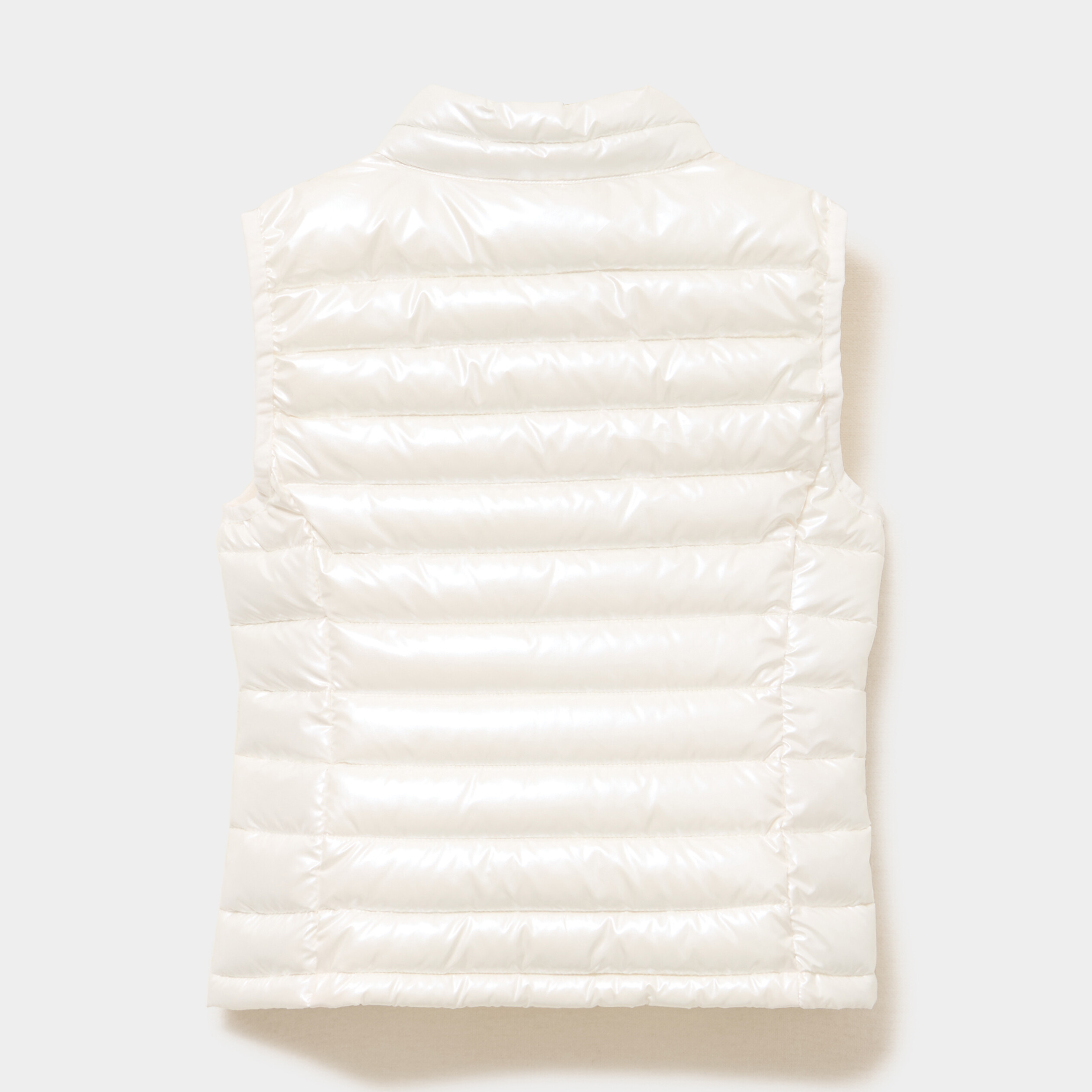 Doudoune l&eacute;g&egrave;re sans manches imperm&eacute;able blanc fille
