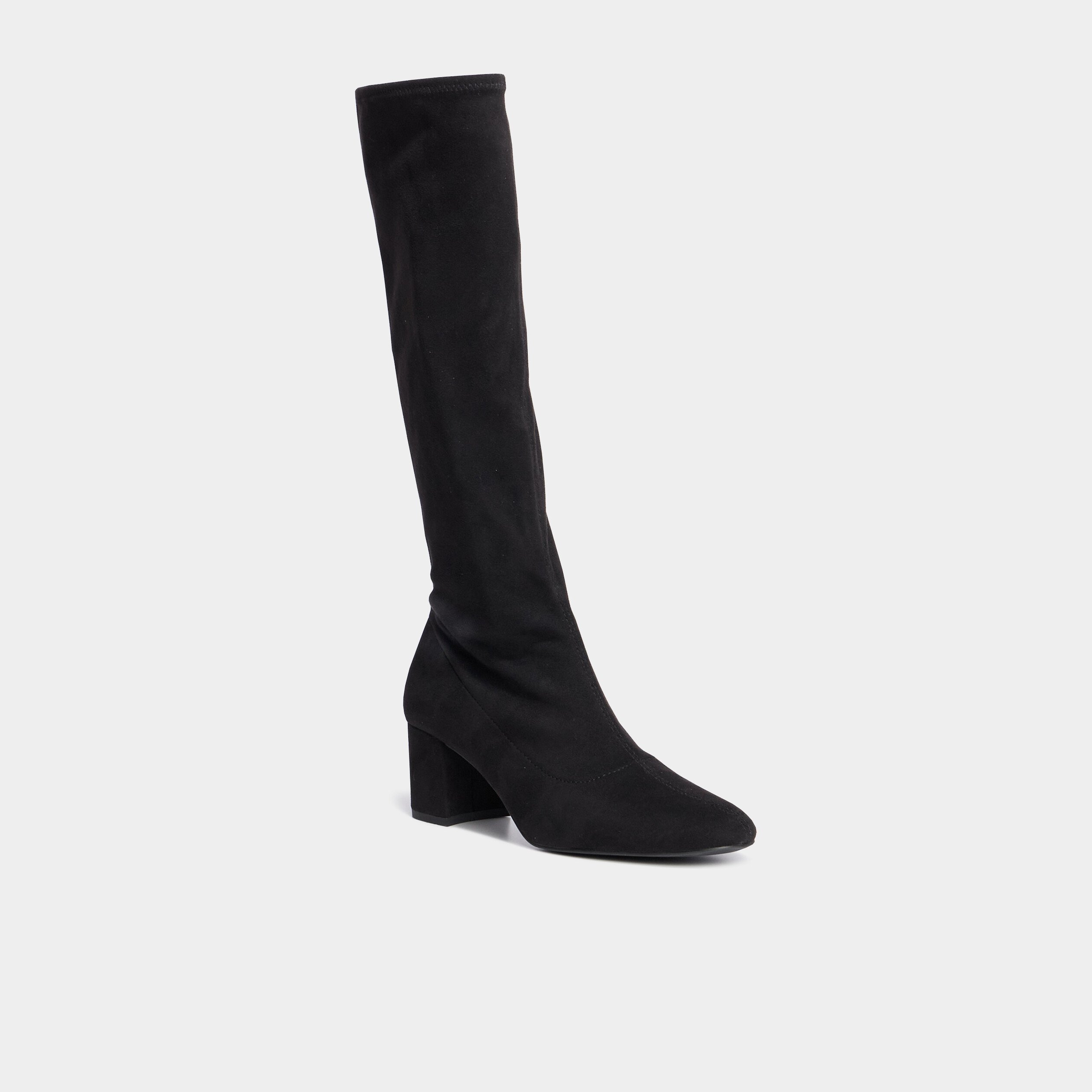 bottes a talons noir femme Bottes à talons noir femme