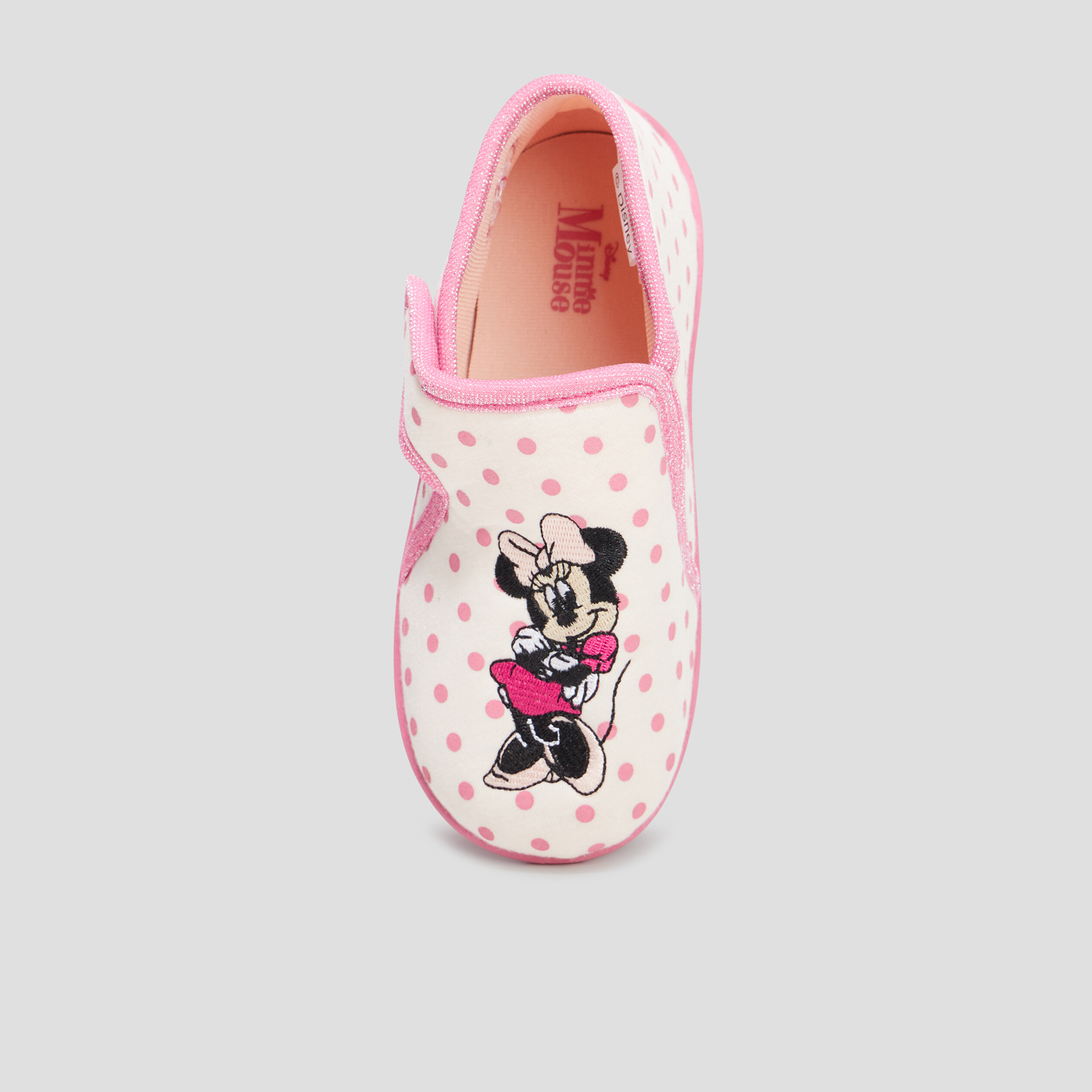 chaussons bottilons minnie rose fille Chaussons bottilons Minnie rose fille