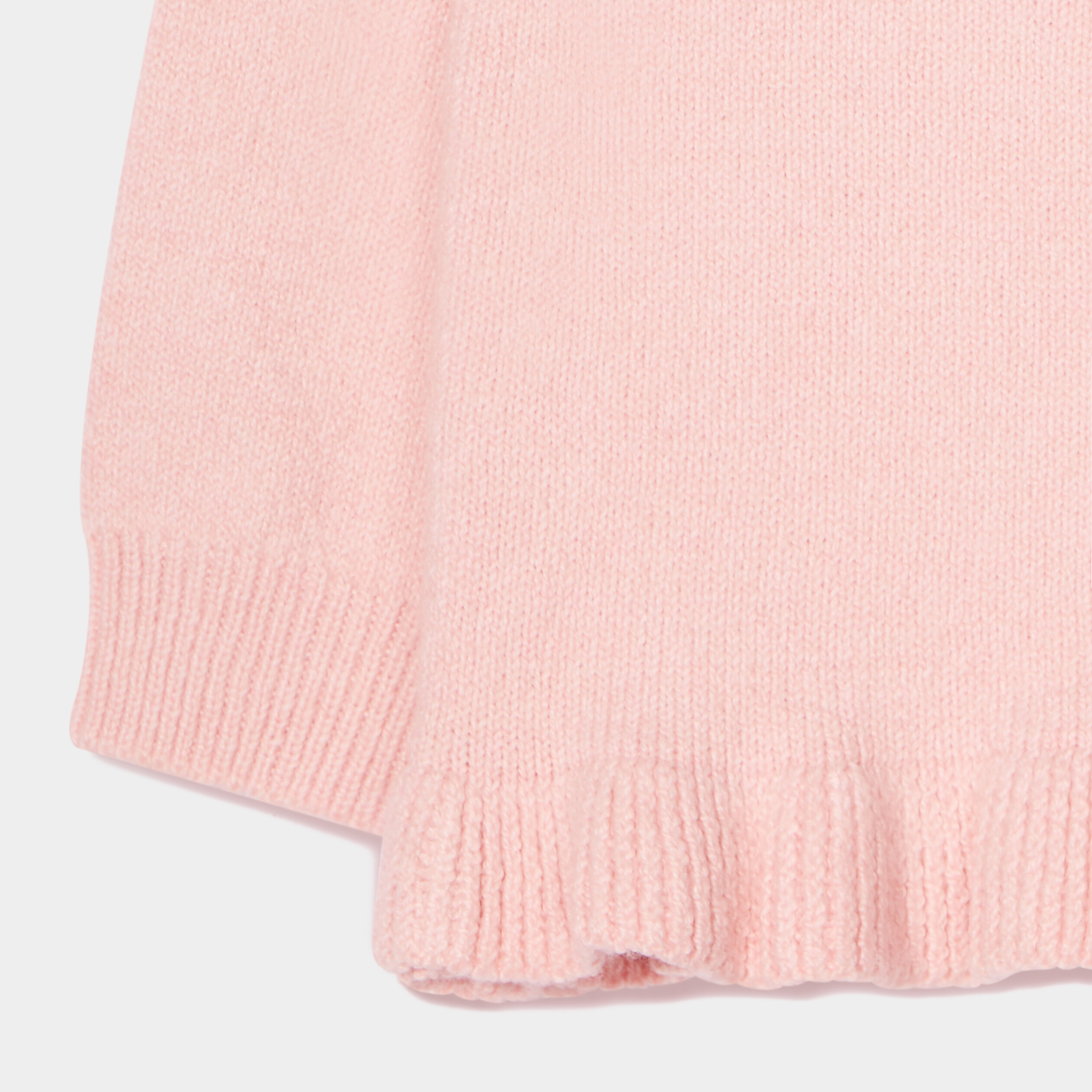 Pull à sequins et volants Creeks rose clair bébé fille