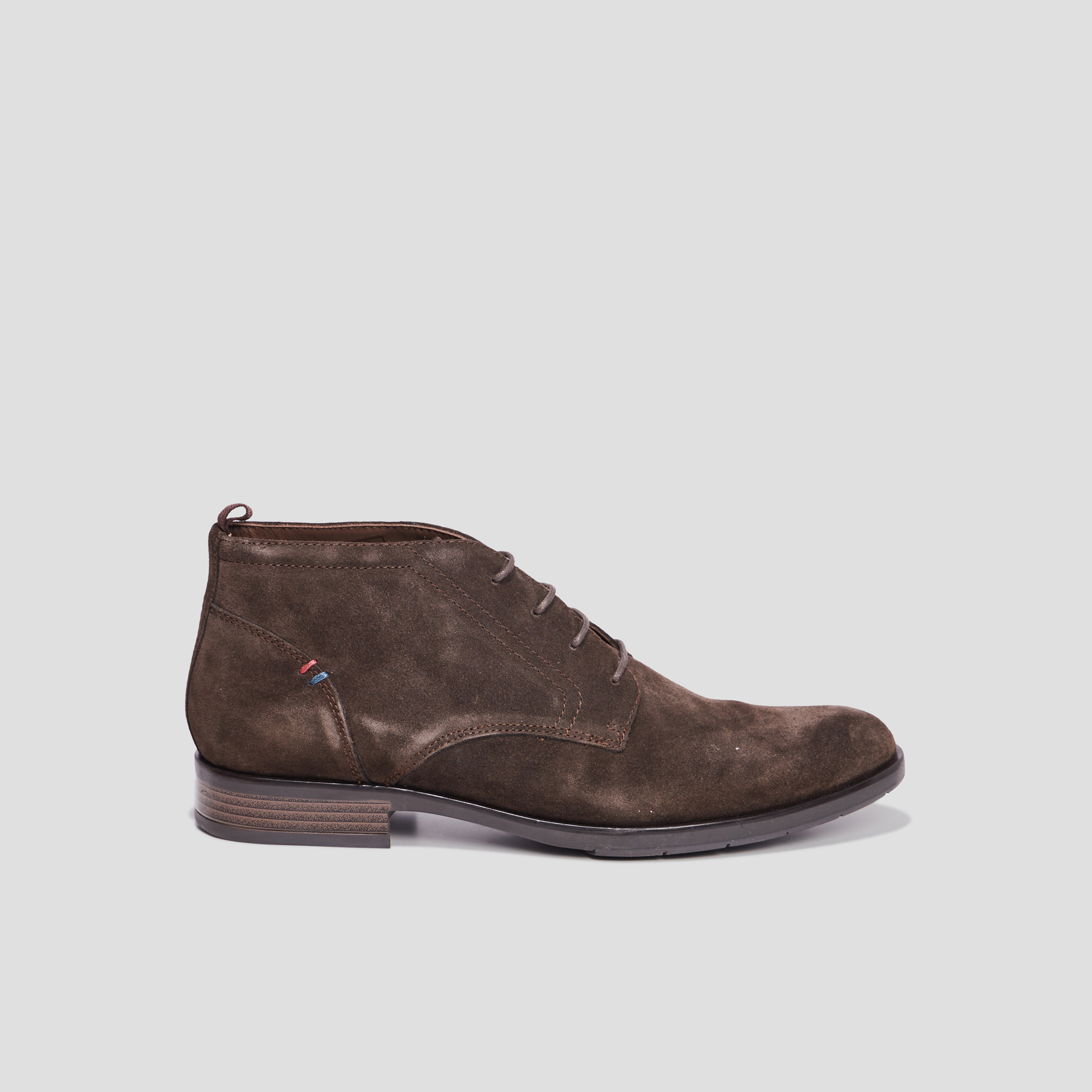 Bottes Lacets GBX Homme - Taille 9 M (US), Cuir Marron - Occasion, Style Classique Robuste