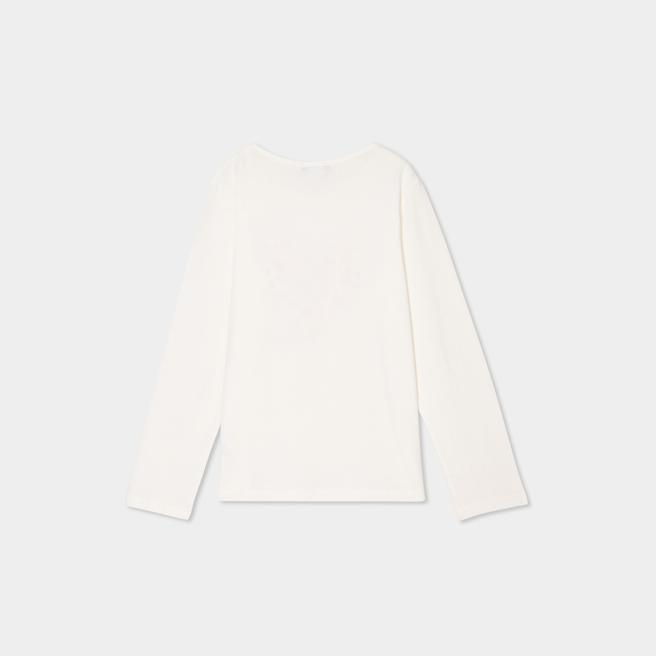ensemble pyjama pantalon t shirt coton blanc fille Ensemble pyjama pantalon t-shirt coton blanc fille