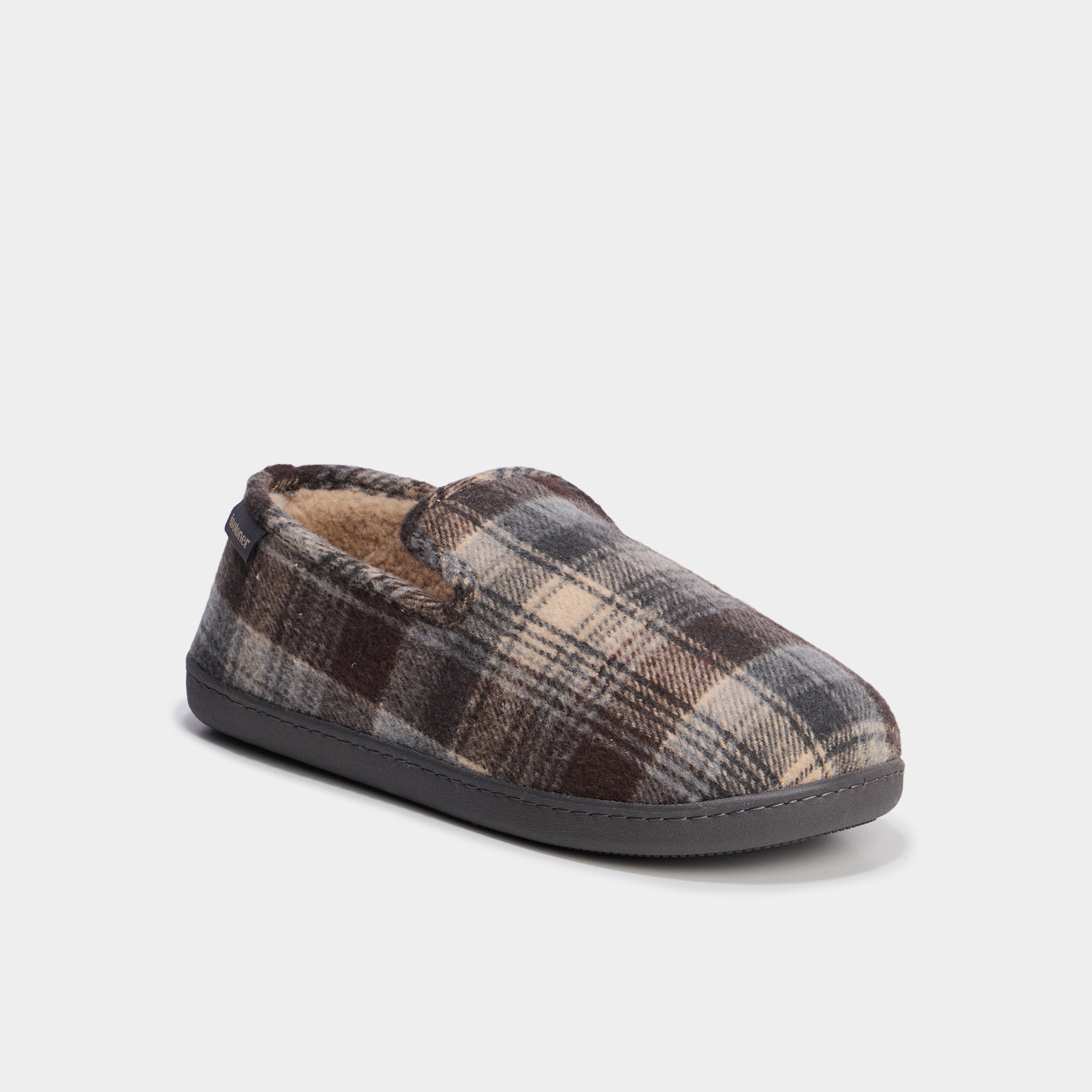 chaussons fourres isotoner sable homme Chaussons fourrés Isotoner sable homme