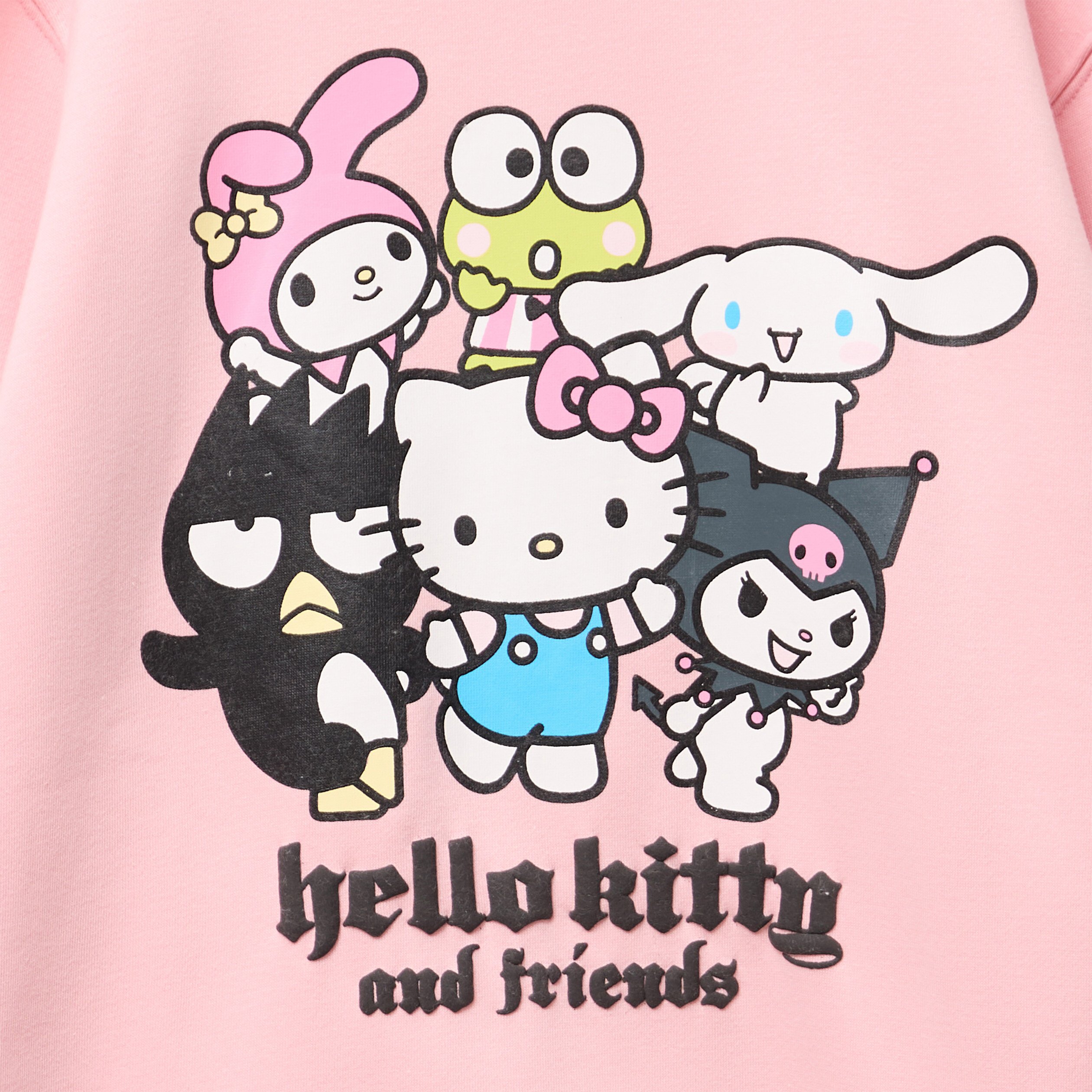 sweat hoodie a capuche hello kitty rose fille Sweat hoodie à capuche Hello Kitty rose fille