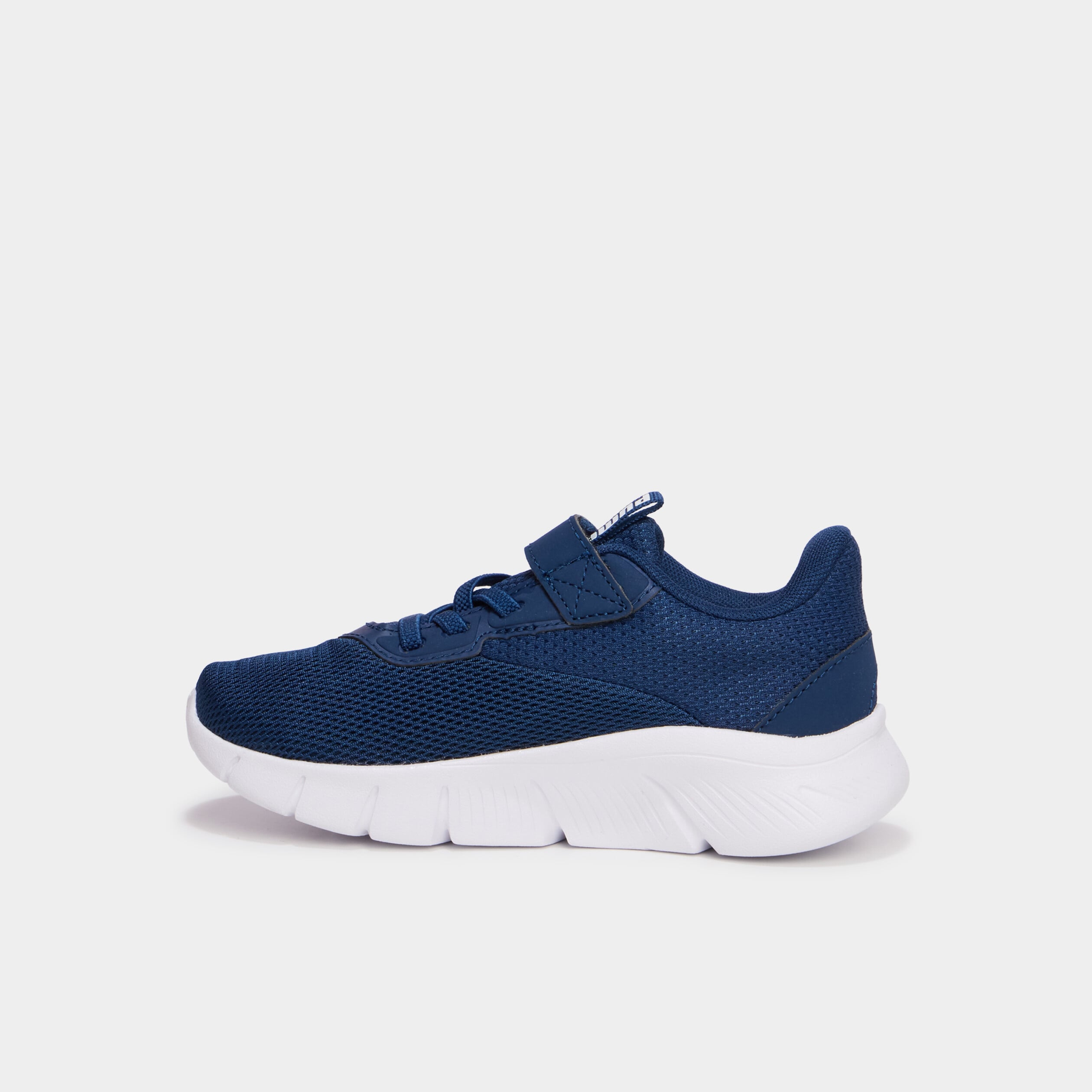 Baskets running scratchs Puma FlexFocus jaune citron gar&ccedil;on