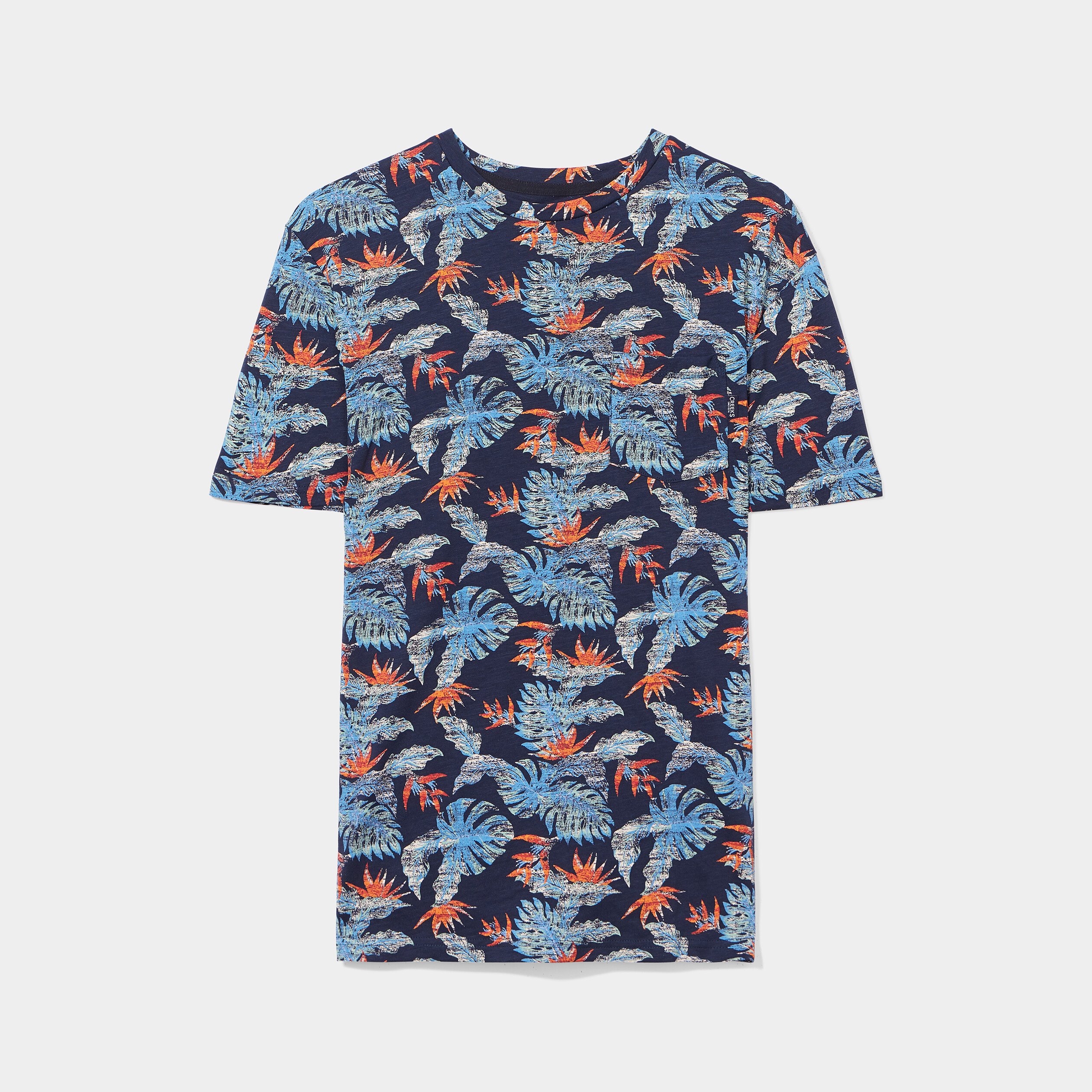 t shirt manches courtes creeks bleu marine homme T-shirt manches courtes Creeks bleu marine homme