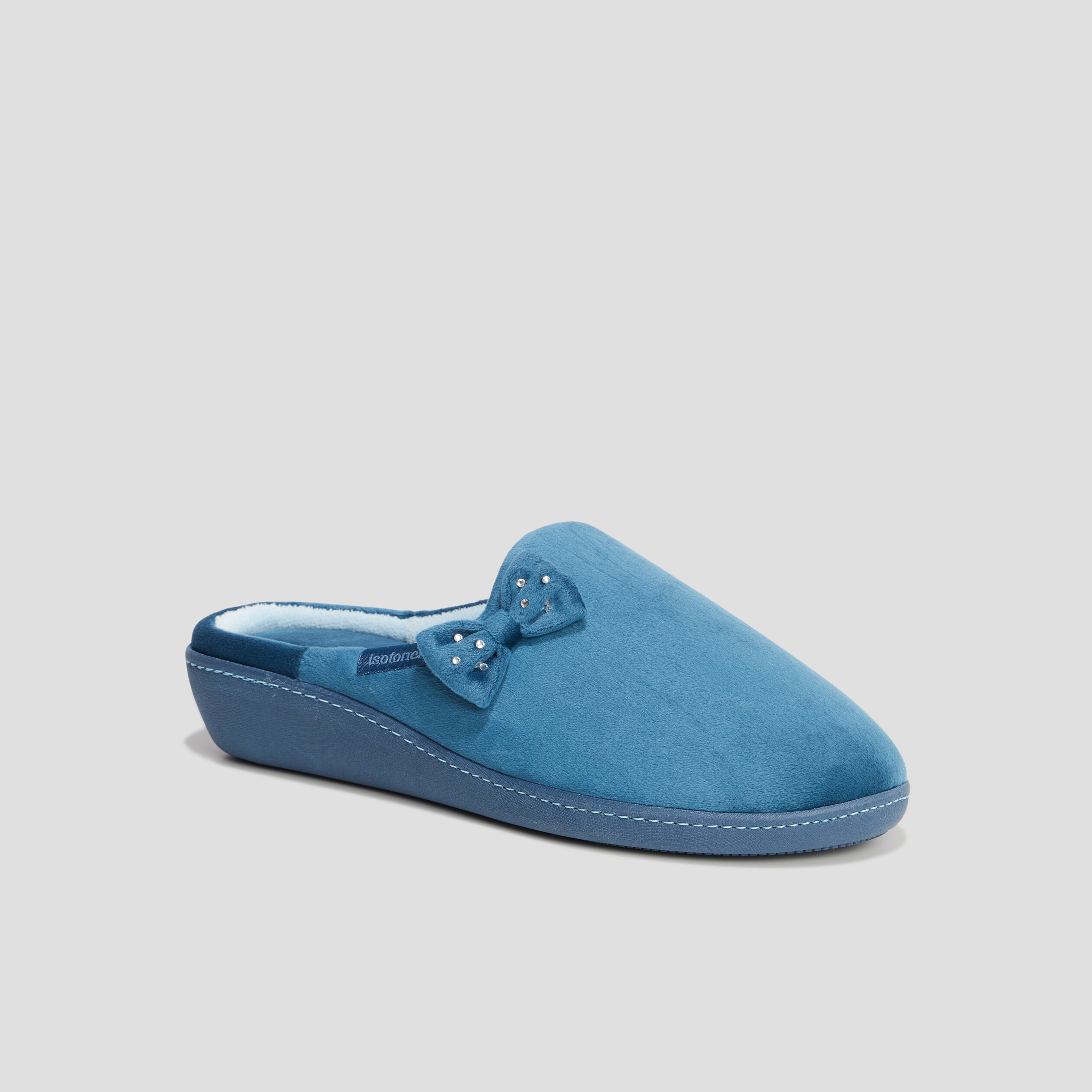 Chaussons velours on sale femme