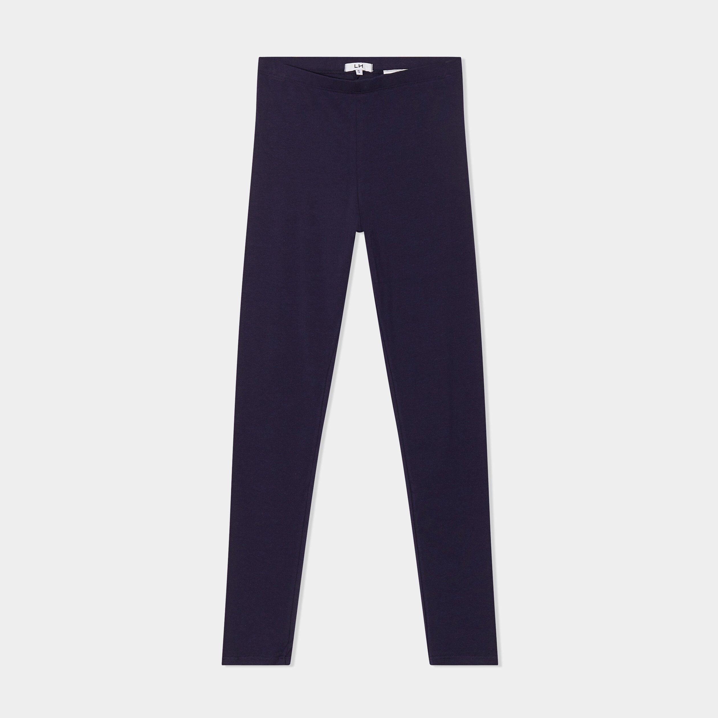 legging long taille haute bleu marine femme Legging long taille haute bleu marine femme