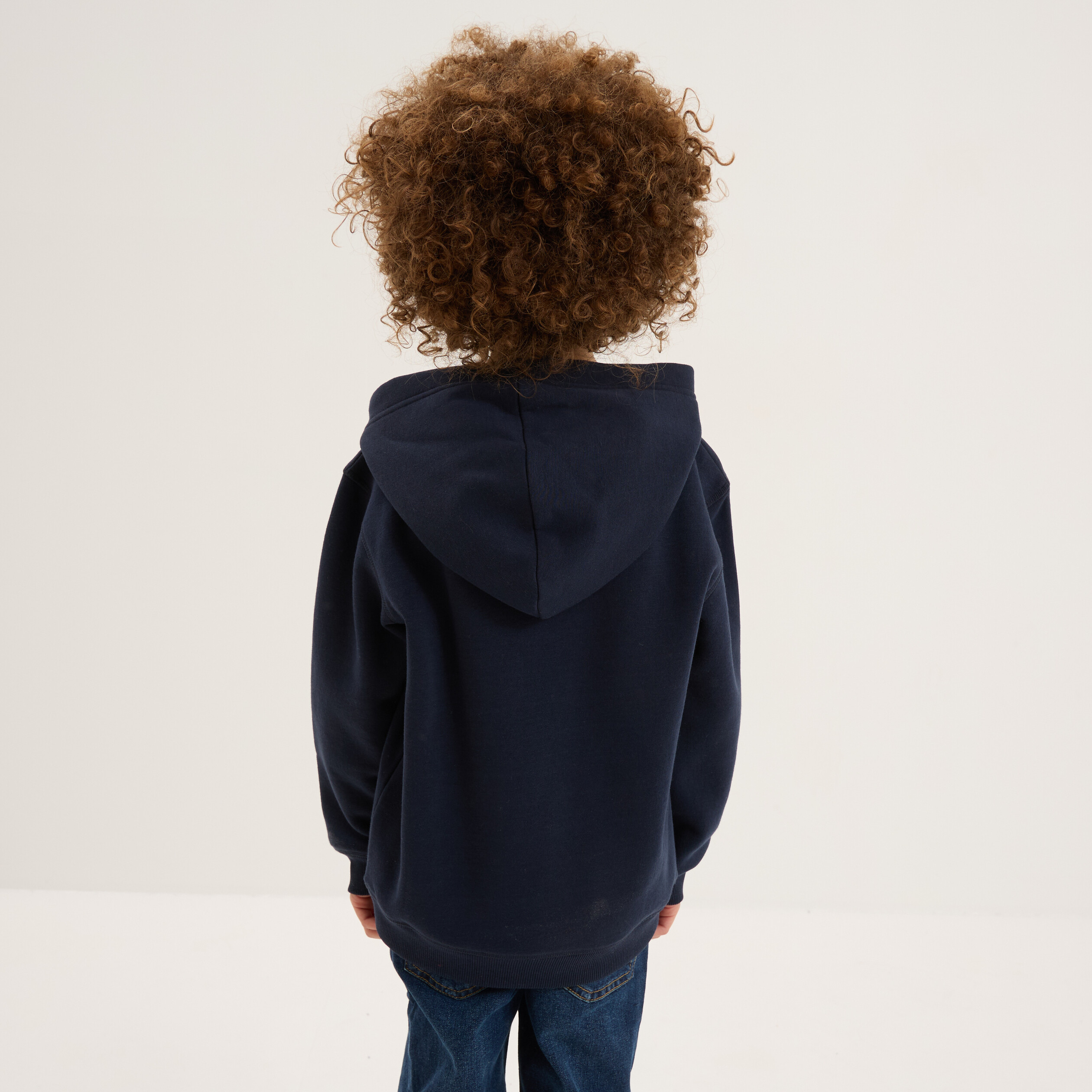sweat hoodie oversize a capuche bleu marine garcon Sweat hoodie oversize à capuche bleu marine garçon