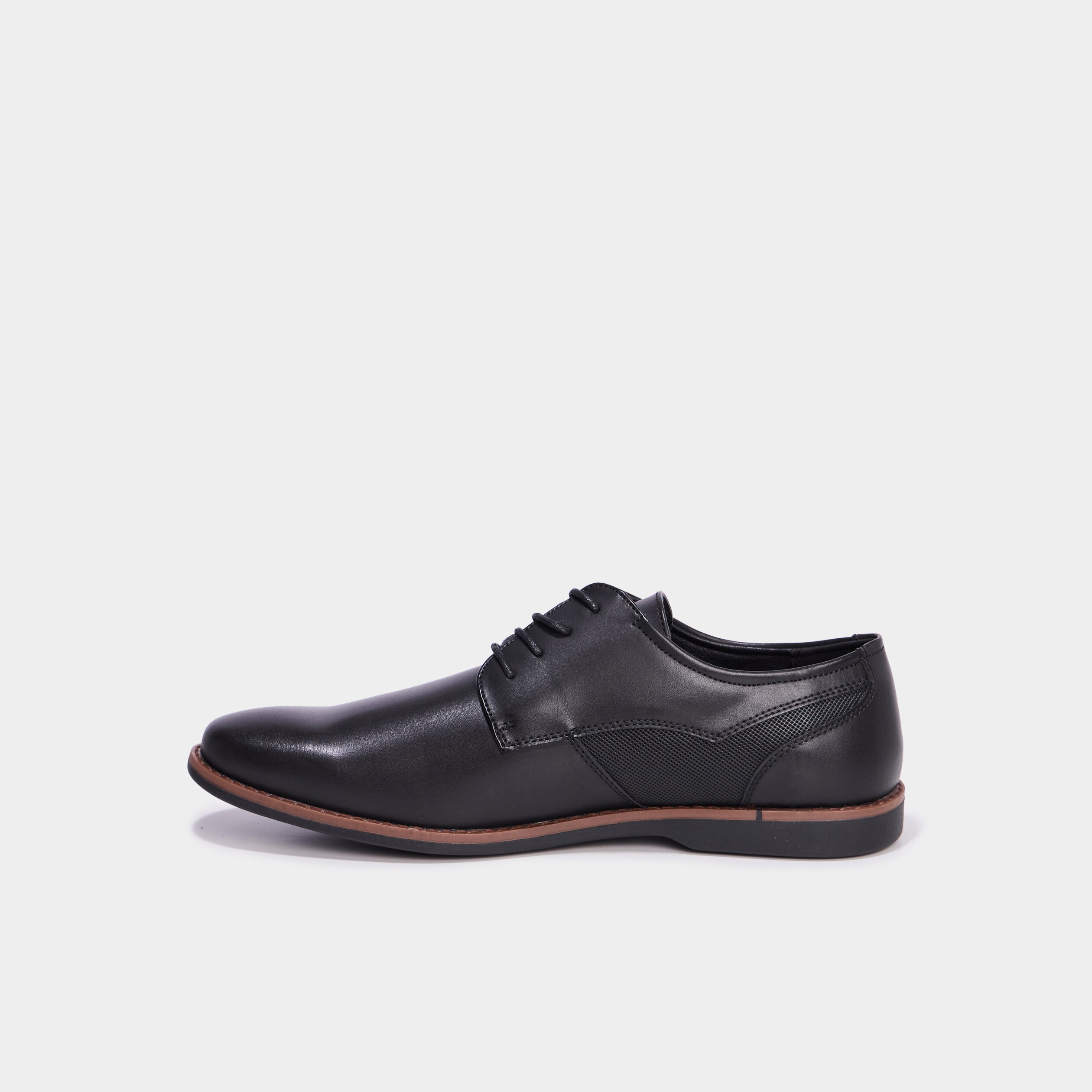 Derbies à lacets noir homme