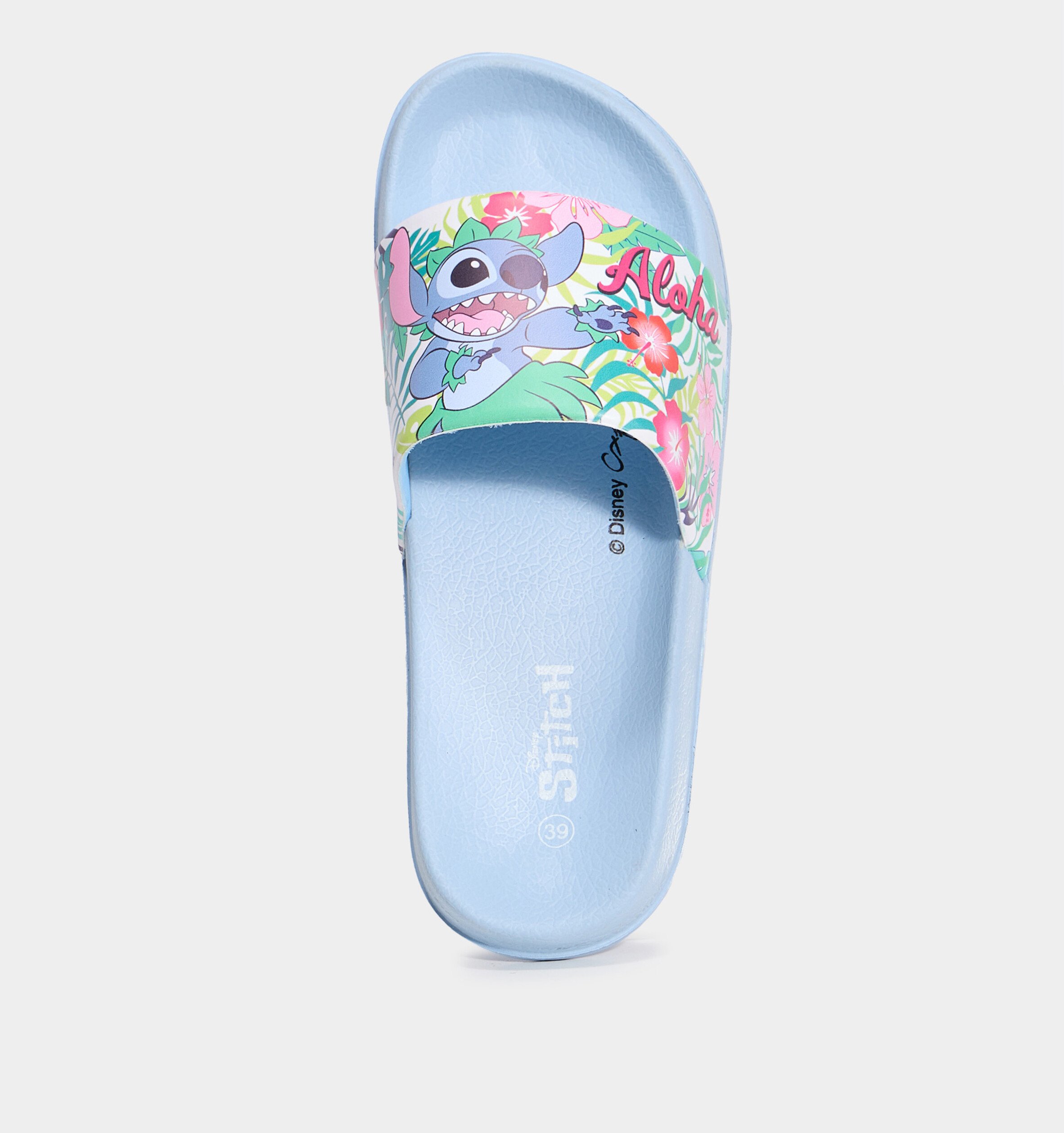 mules de plage stitch bleu femme Mules de plage Stitch bleu femme