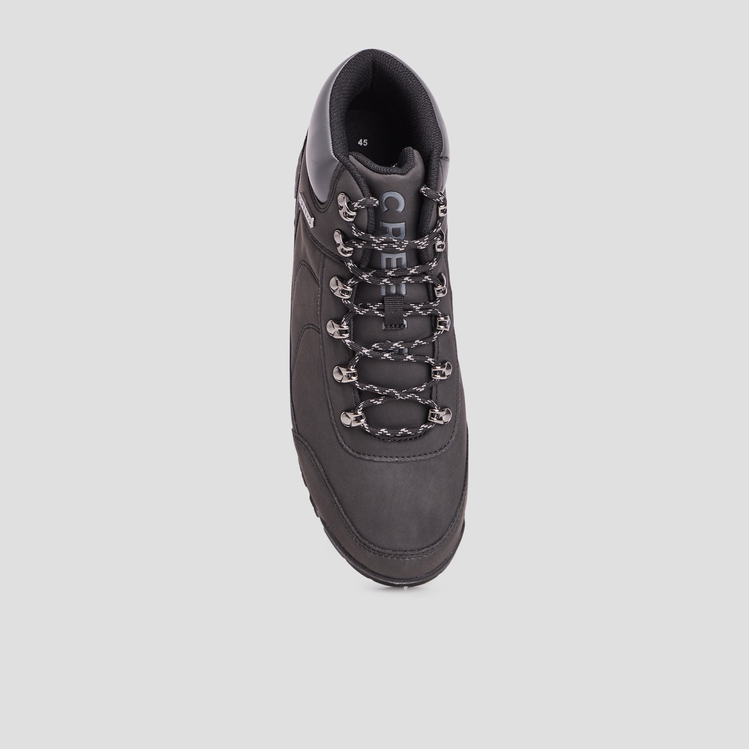 Boots lacées noir homme