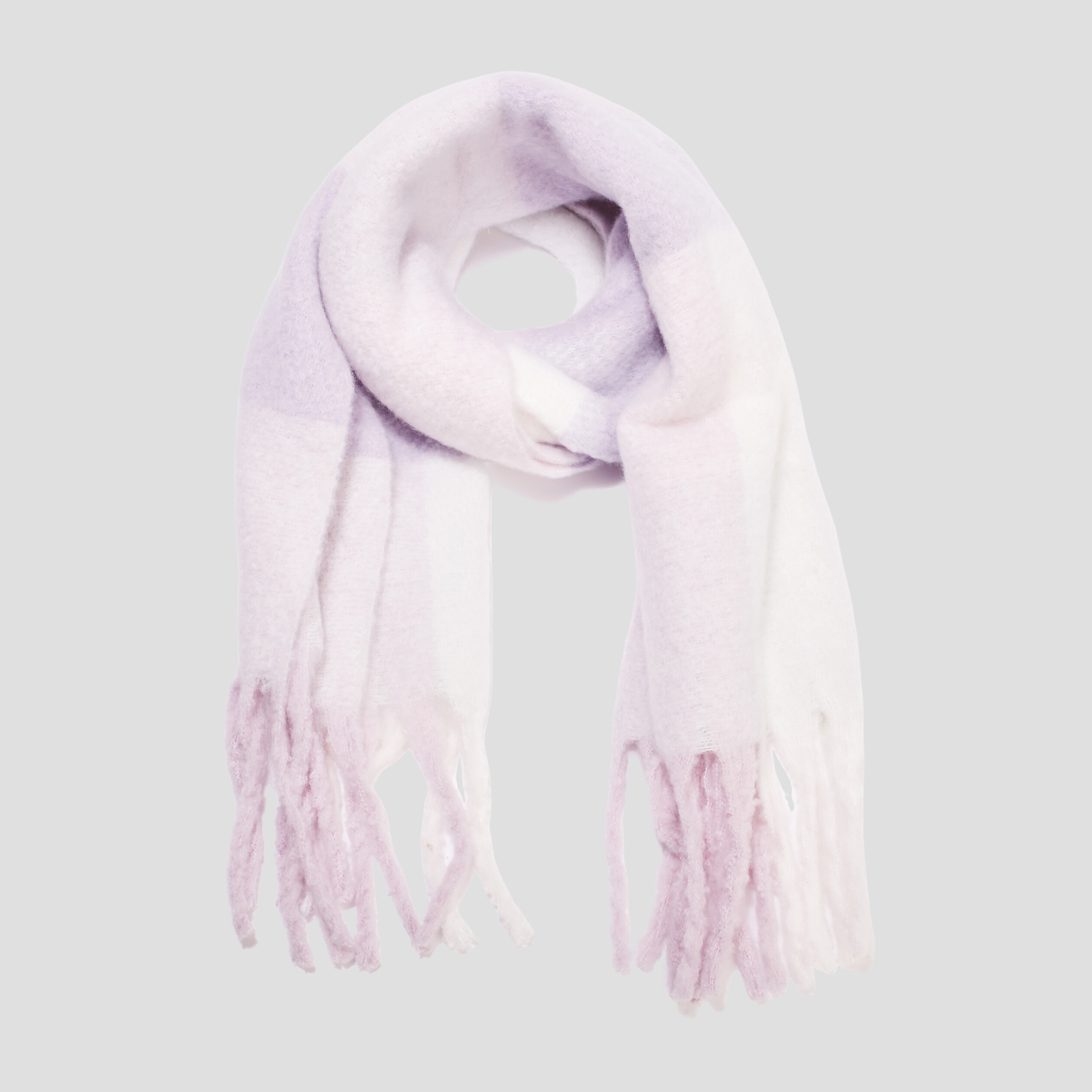 Ensemble écharpe et bonnet multicolore fille