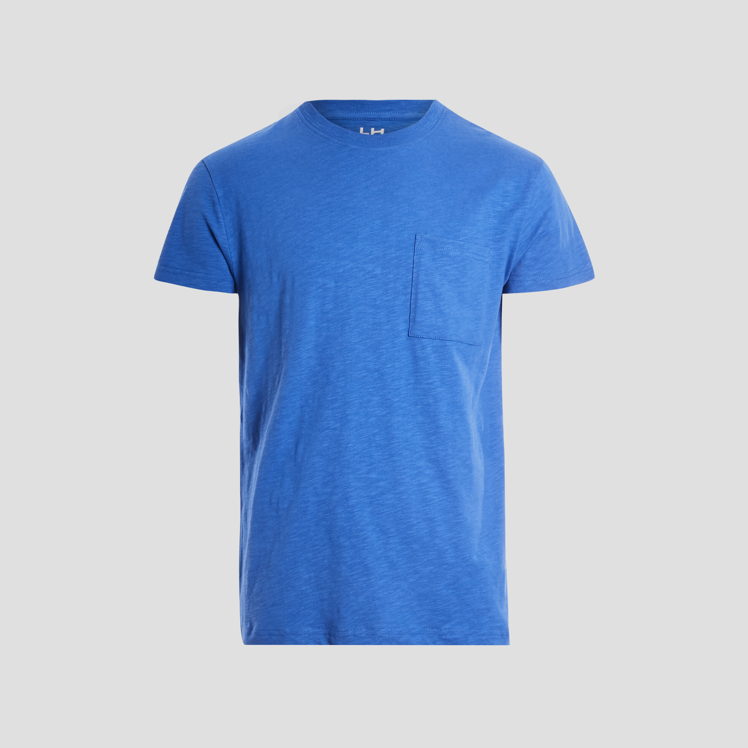 T-shirt manches courtes bleu roi homme