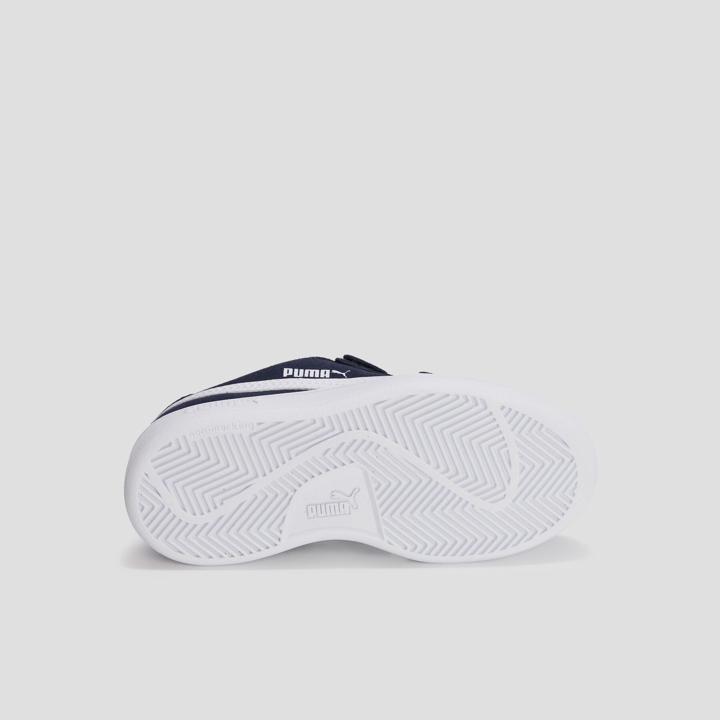 Tennis à scratchs Smash V2 SD Puma bleu marine garçon